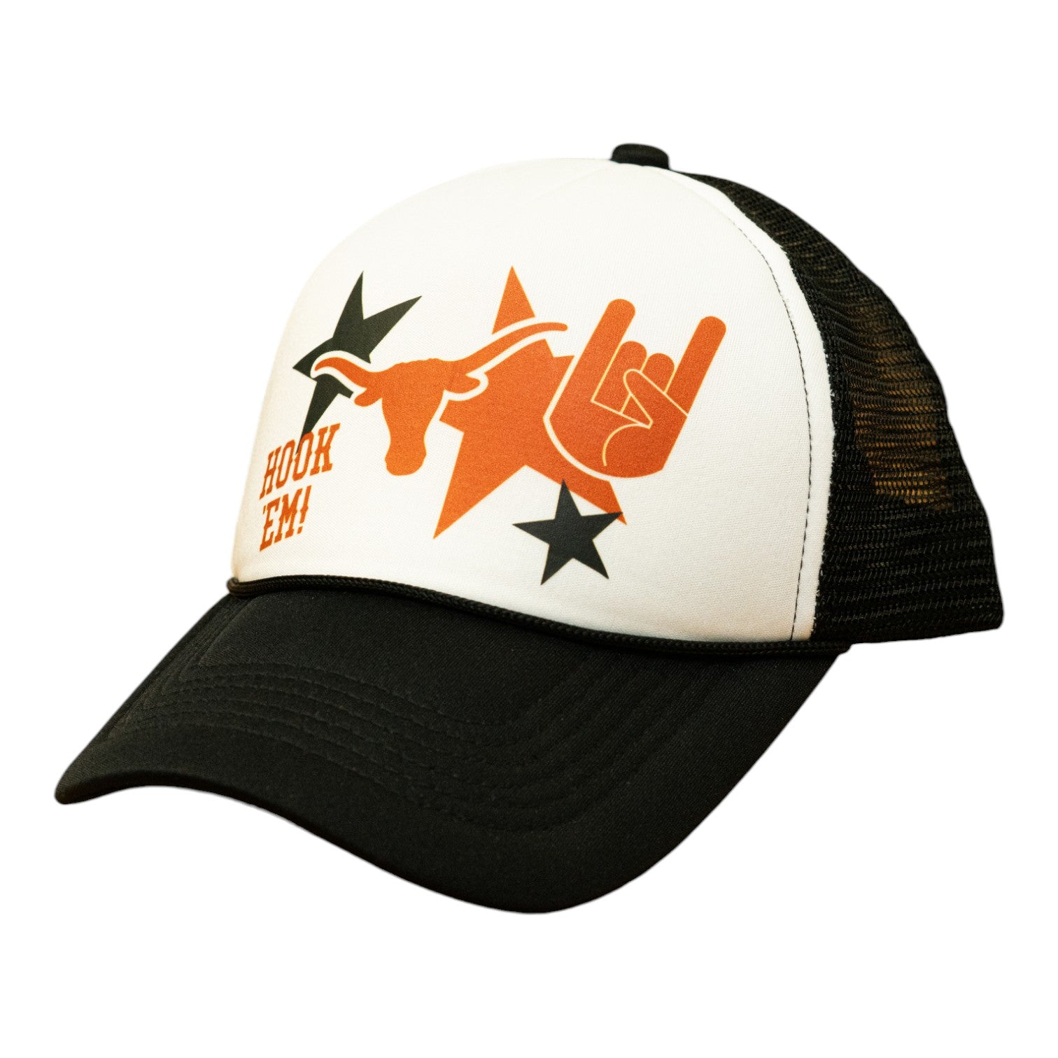 ZooZatZ Texas Longhorns Foam Rope Trucker Hat