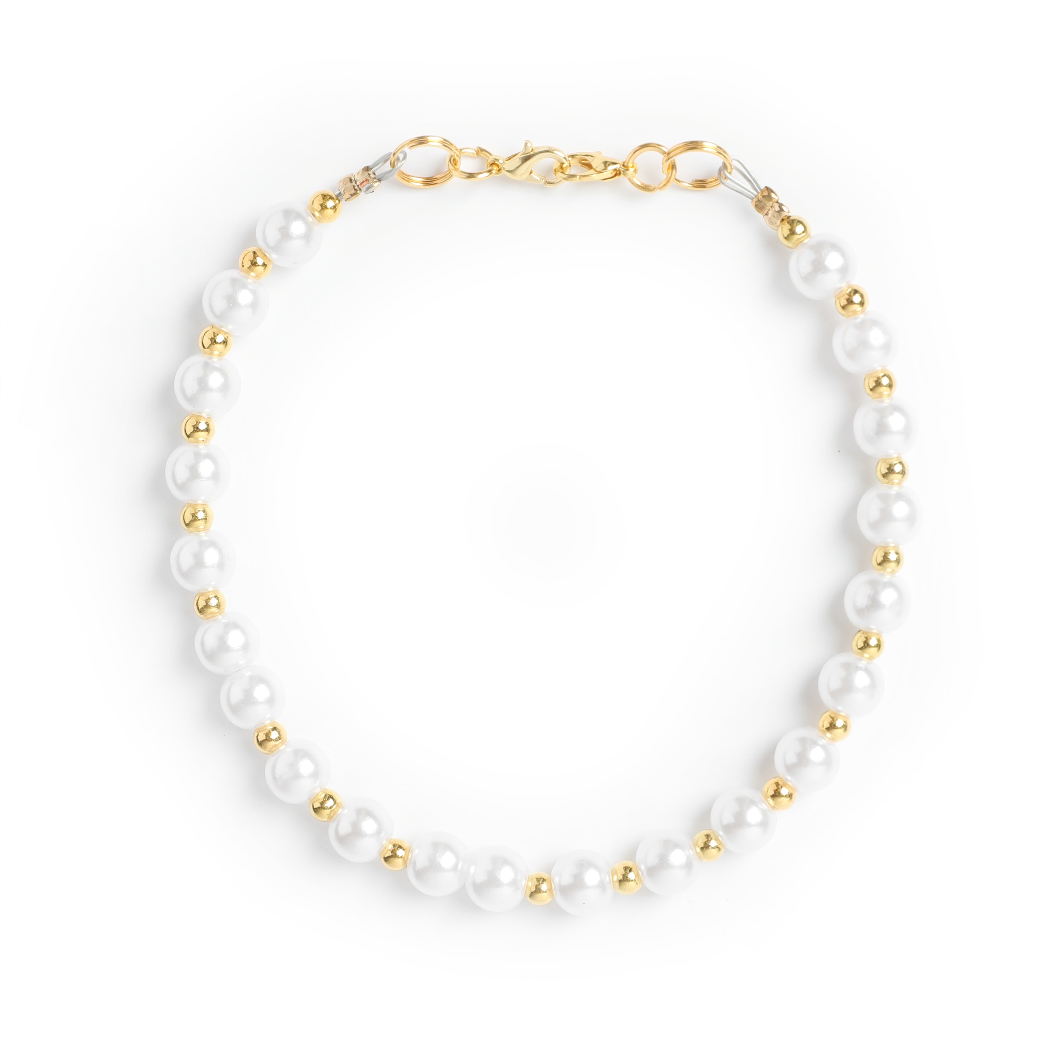 ZooZatZ Pearl Gold Hat Chain