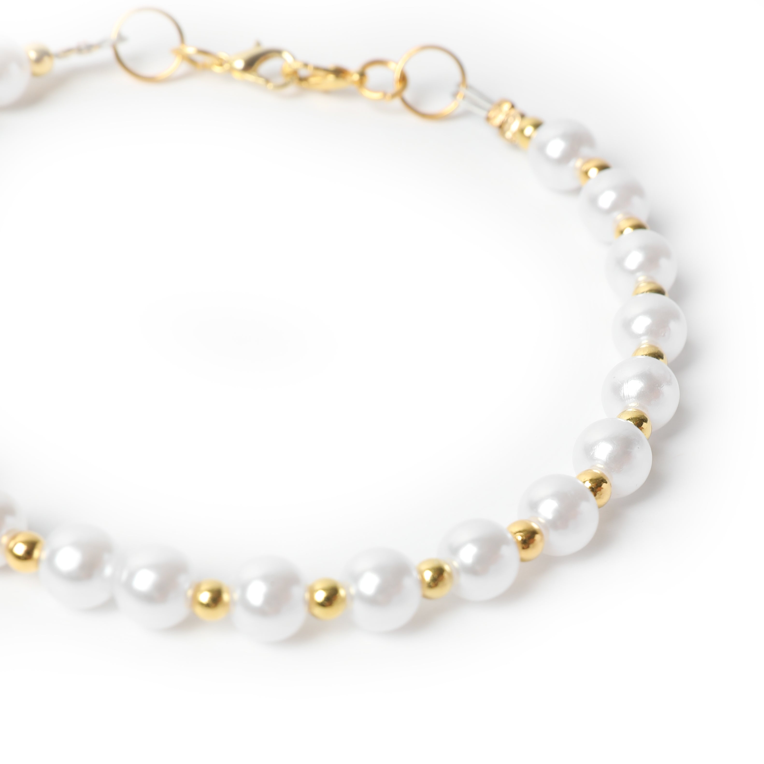 ZooZatZ Pearl Gold Hat Chain