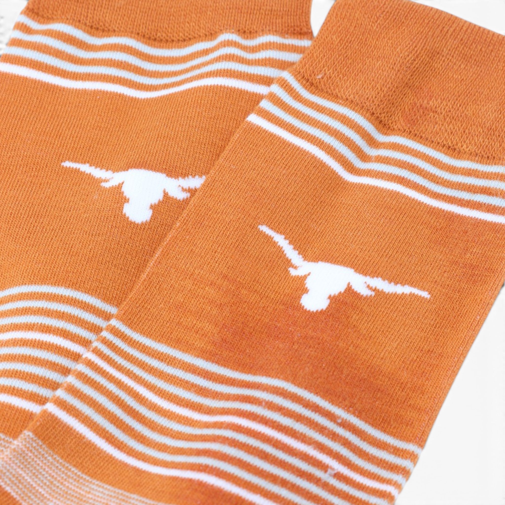 Texas Longhorns Gradient Stripes Socks