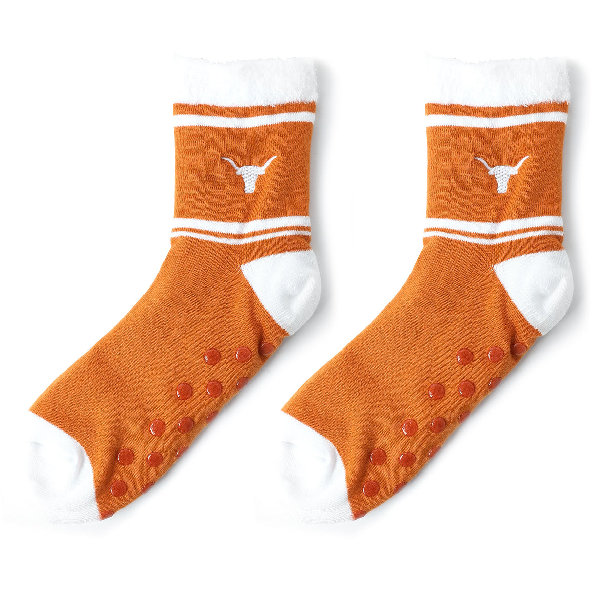 Texas Longhorns Game Ready Fuzzy Socks