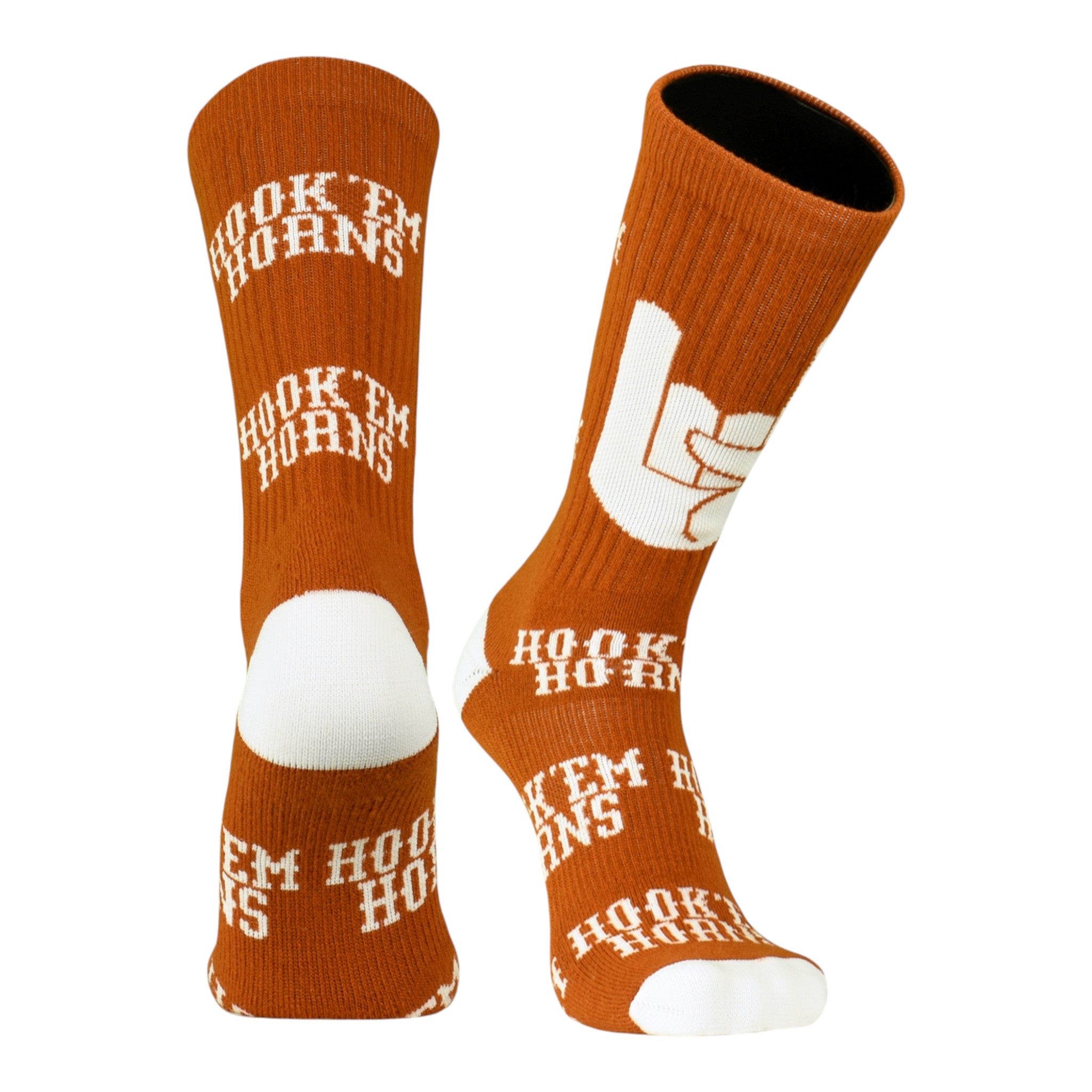 Texas Longhorns Mayhem Crew Socks