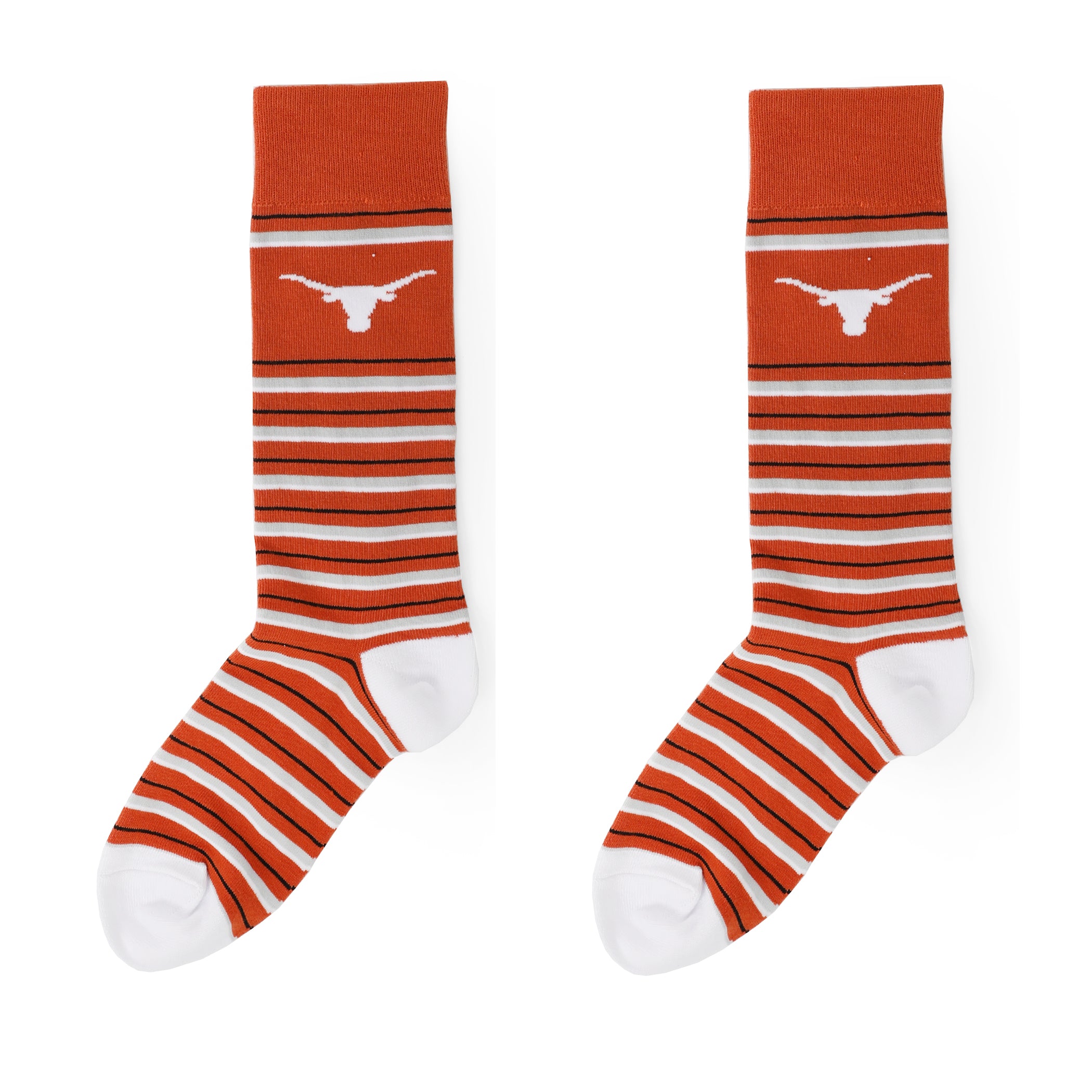 Texas Longhorns Stripe 2.0 Mid-Calf Socks