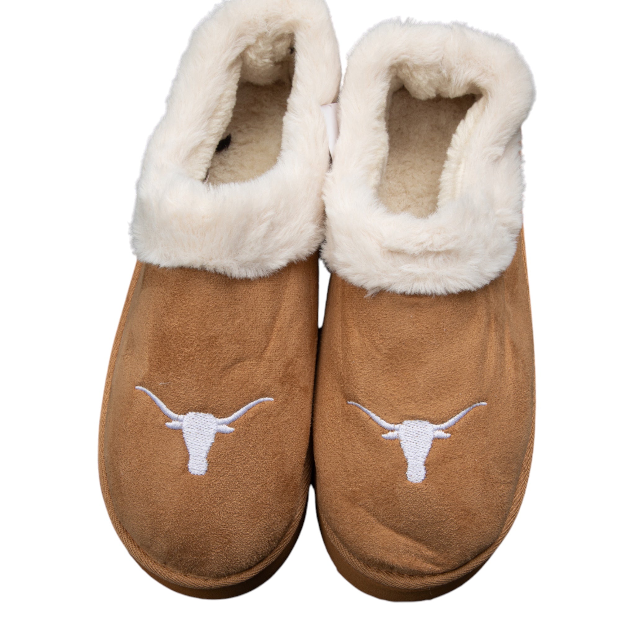 ZooZatz Texas Longhorns Teagan Faux Suede Slipper