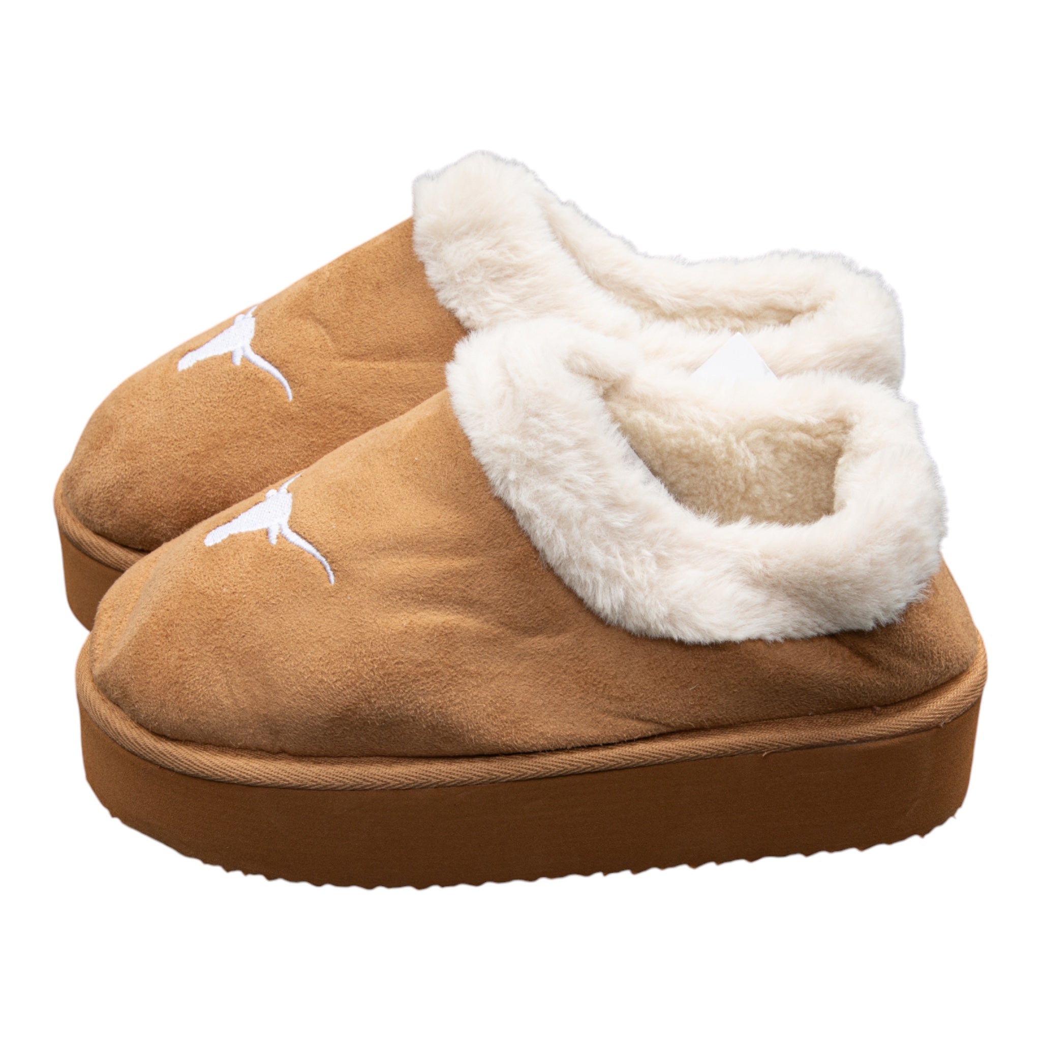 ZooZatz Texas Longhorns Teagan Faux Suede Slipper