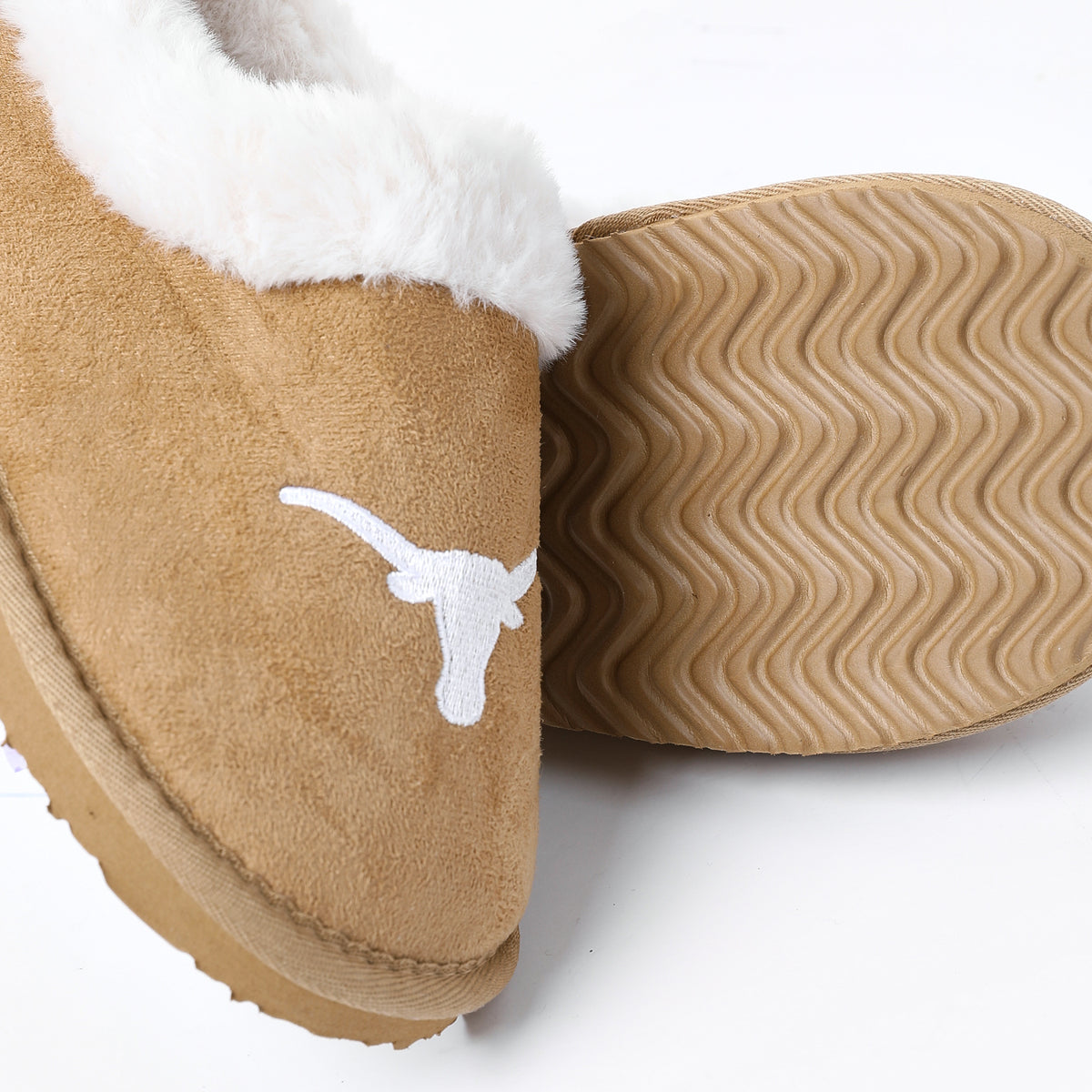 ZooZatZ Texas Longhorns Louge Slippers