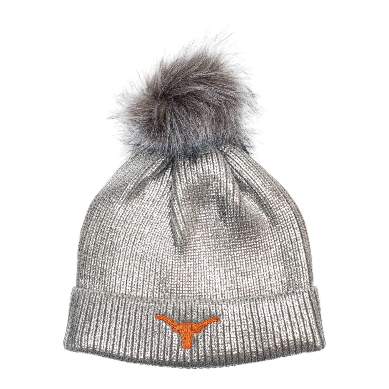 ZooZatz Texas Longhorns Shine Pom Beanie