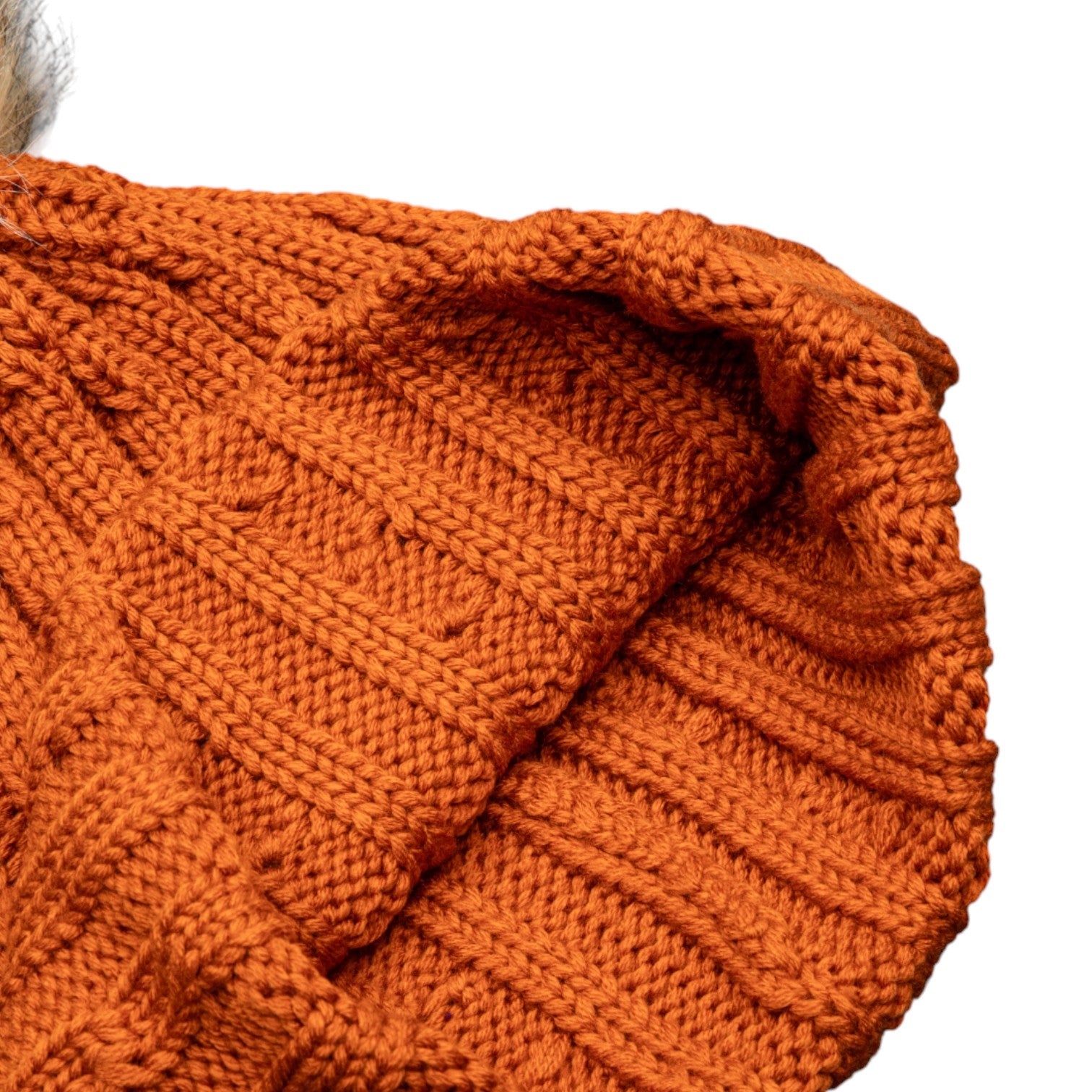 Texas Longhorns Knit Alps Cuff Pom Beanie