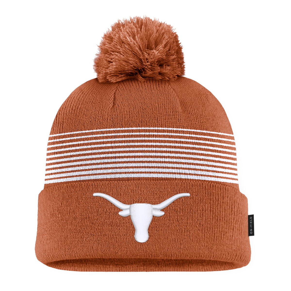 Nike Texas Longhorns Sideline Cuff Pom Beanie