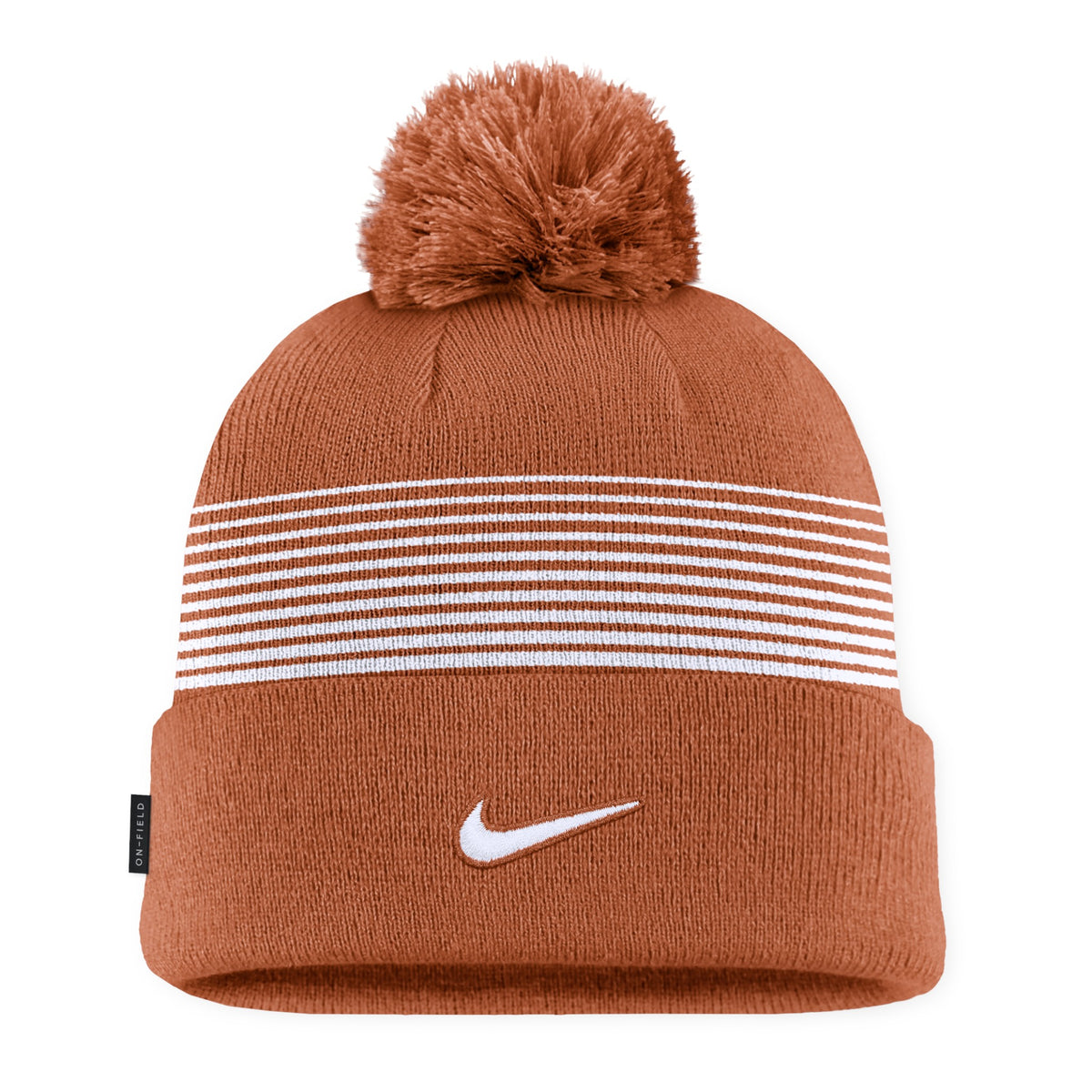 Nike Texas Longhorns Sideline Cuff Pom Beanie