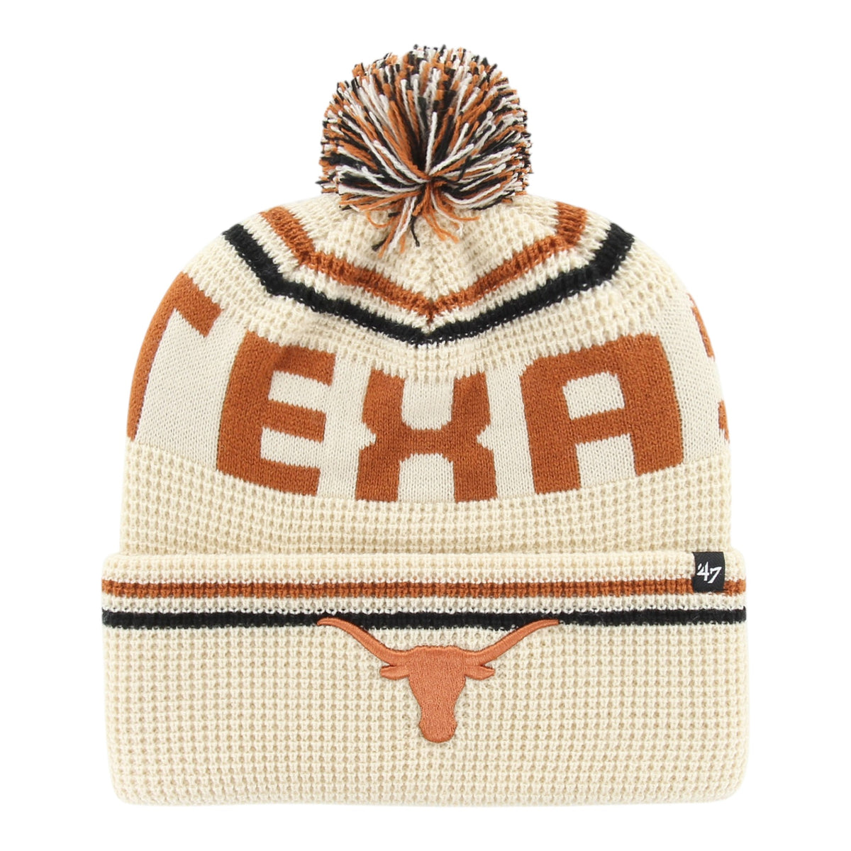 Texas Longhorns '47 Quattrle Cuff Pom Knit