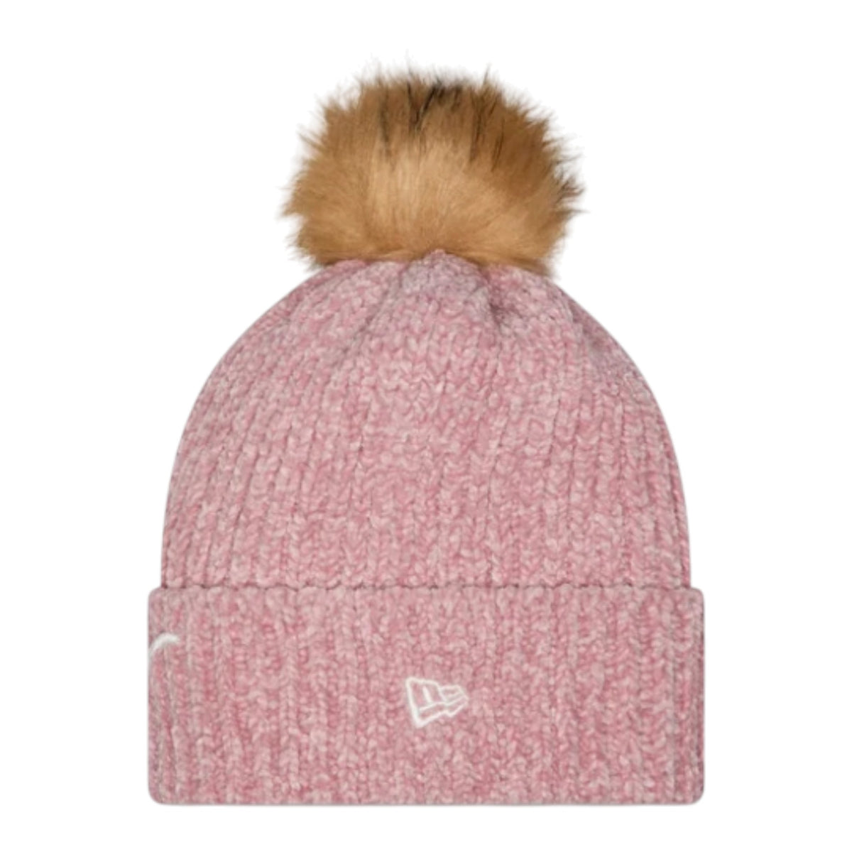 New Era Texas Longhorns Cuff Faux Knit Pom Beanie
