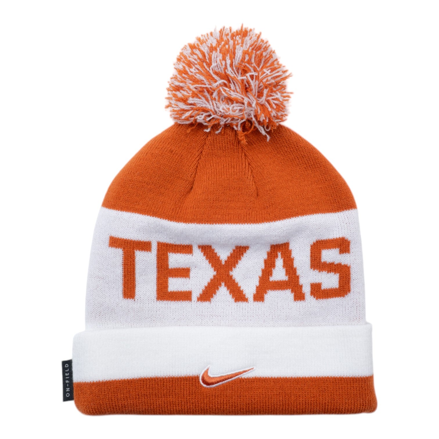 Youth Nike Peak Cuffed Pom Beanie