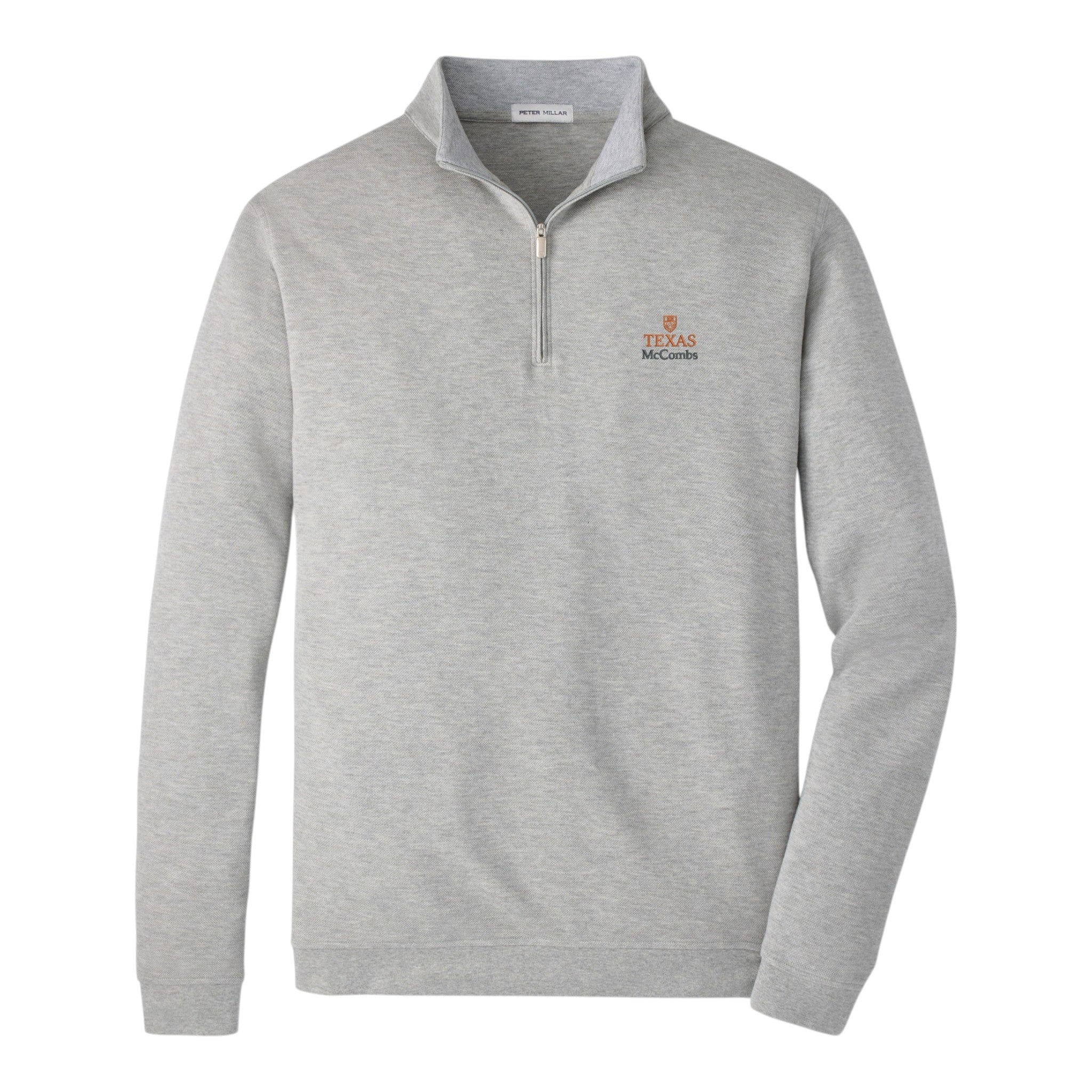 Peter Millar University of Texas McCombs Crown Quarter Zip