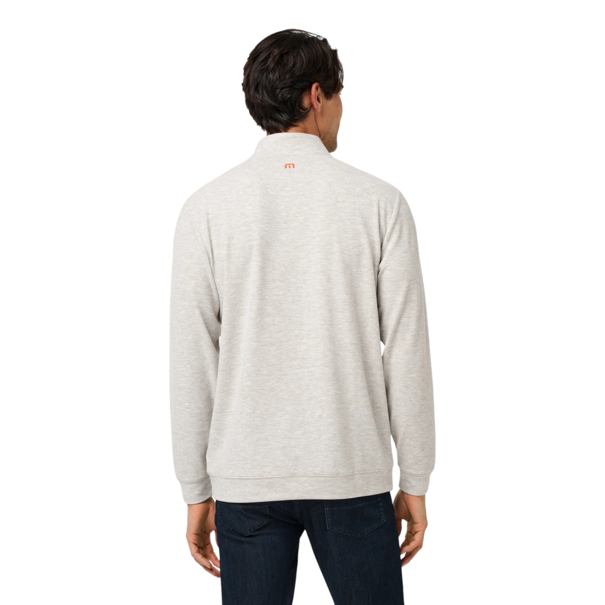 TravisMathew Texas Longhorns Cloud Home Game Quarter Zip