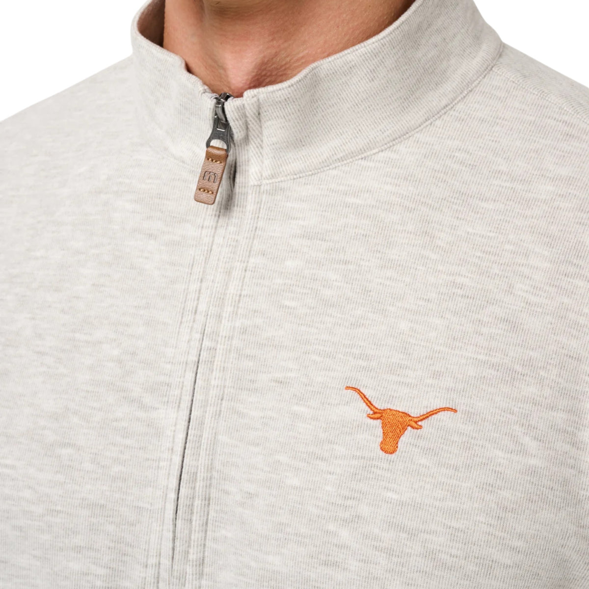 TravisMathew Texas Longhorns Cloud Home Game Quarter Zip