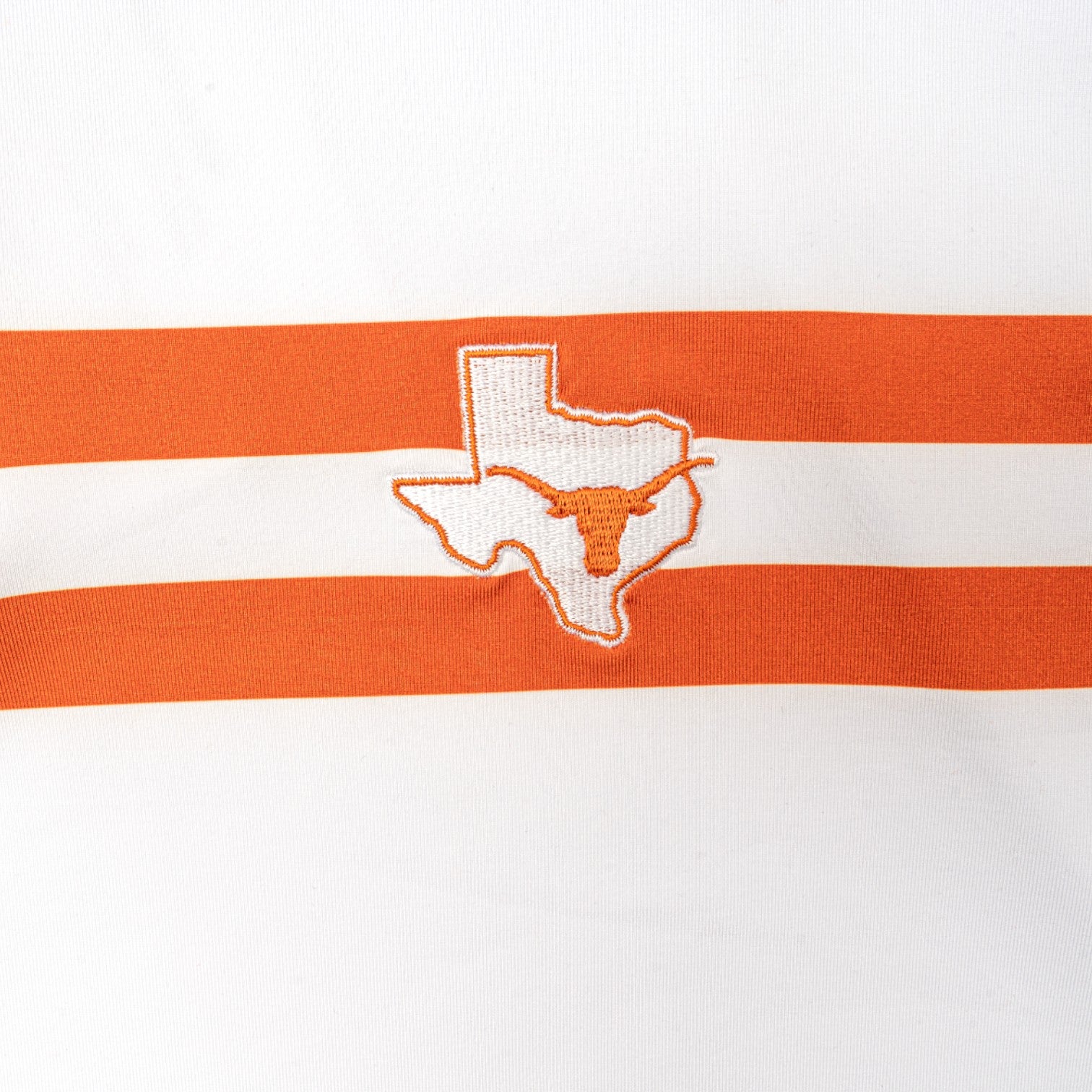 Texas Longhorns Quarter Zip Stripe Jersey