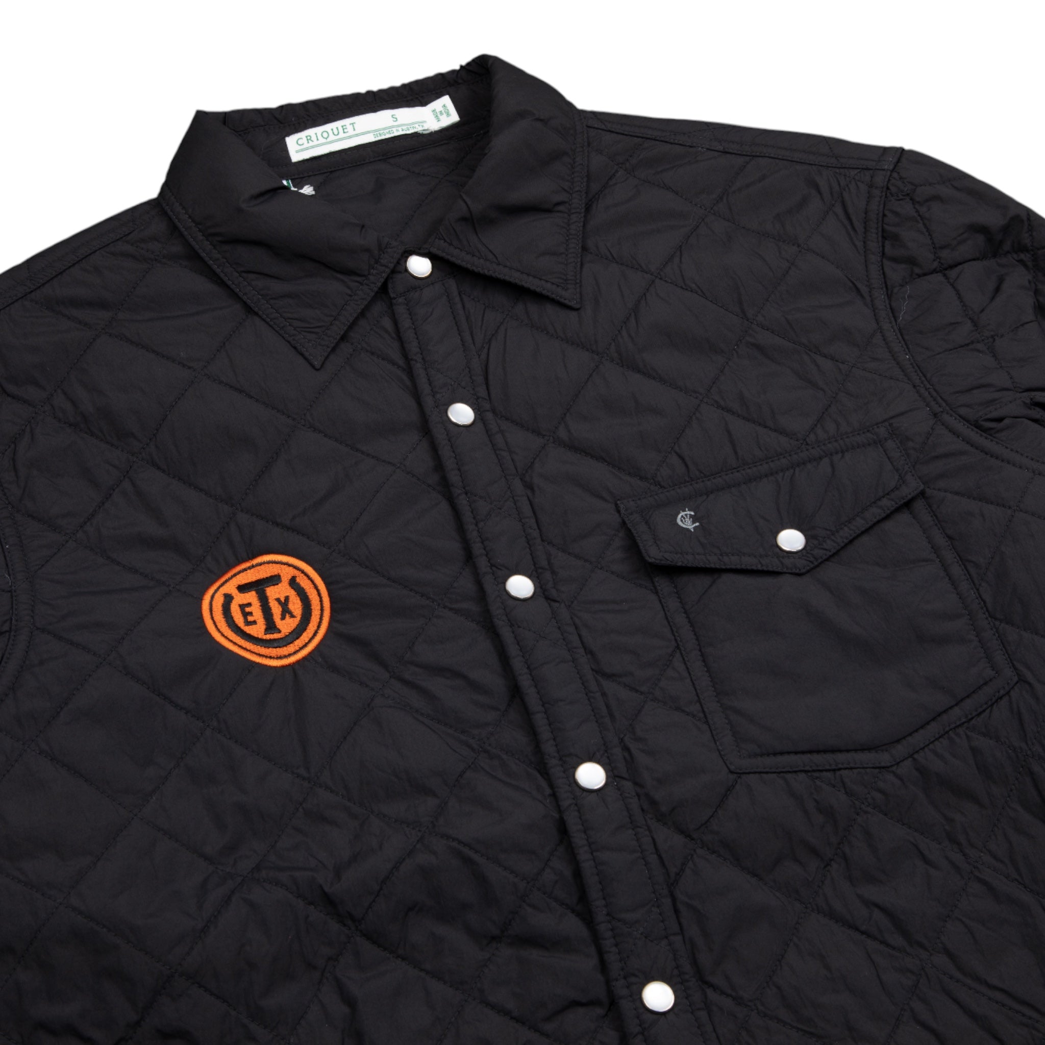 Texas Exes Quilted Shacket