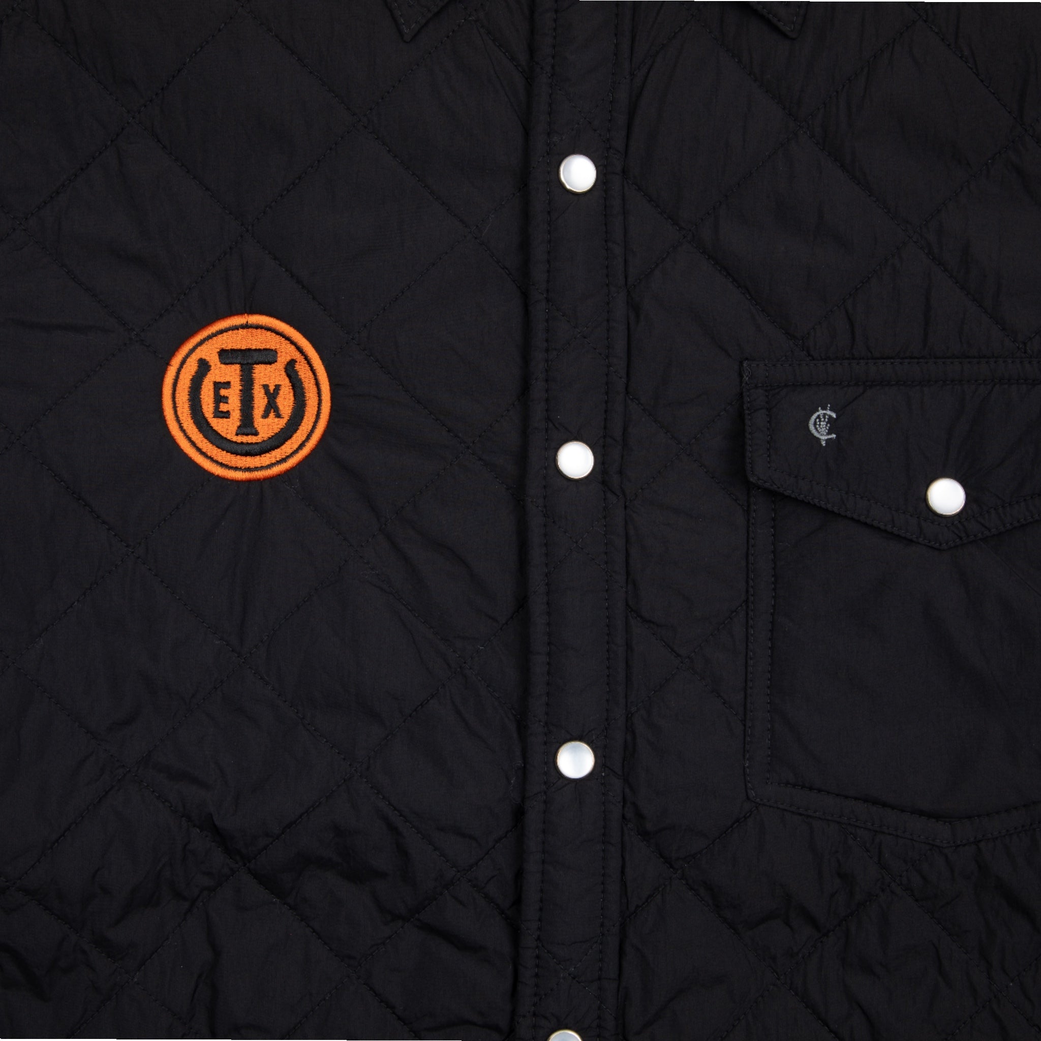 Texas Exes Quilted Shacket