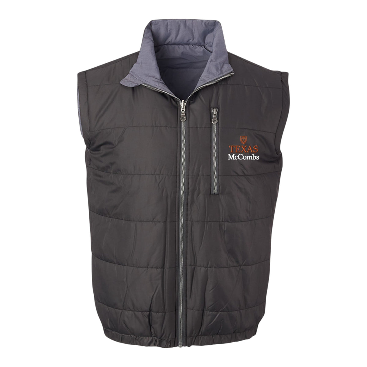 Forty Acres University of Texas McCombs Yellowstone Reversible Quilted Vest