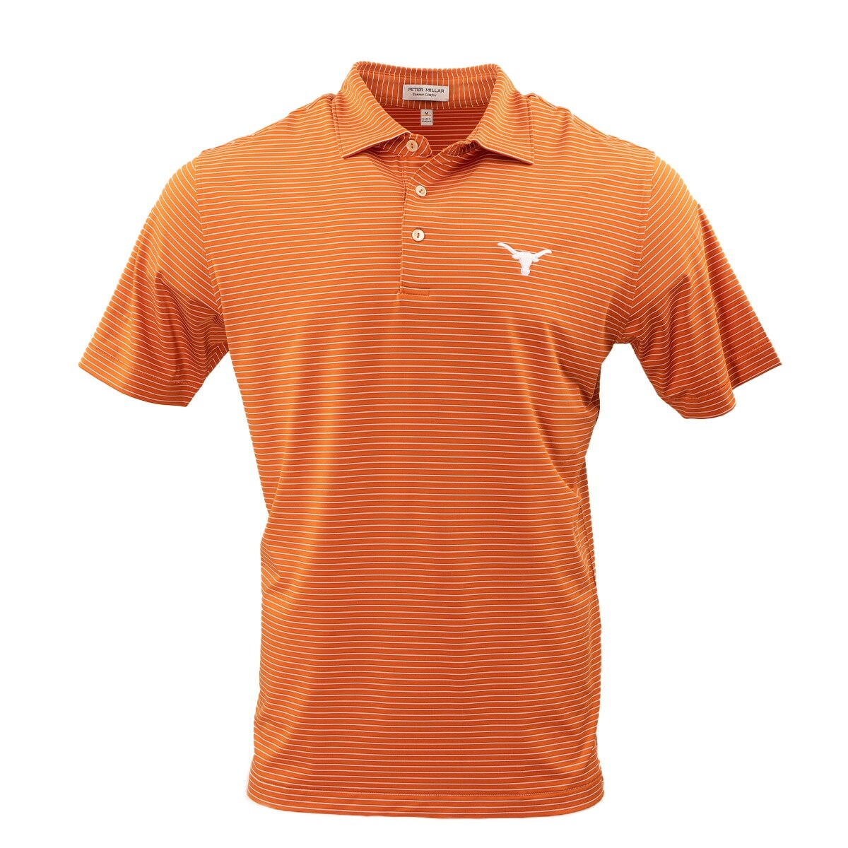 Peter Millar Texas Longhorns Hemlock Performance Jersey Stripe Polo