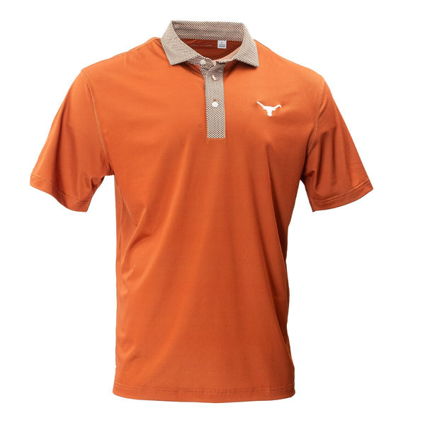 Forty Acres Texas Longhorns Smith Pique Polo | University Co-op