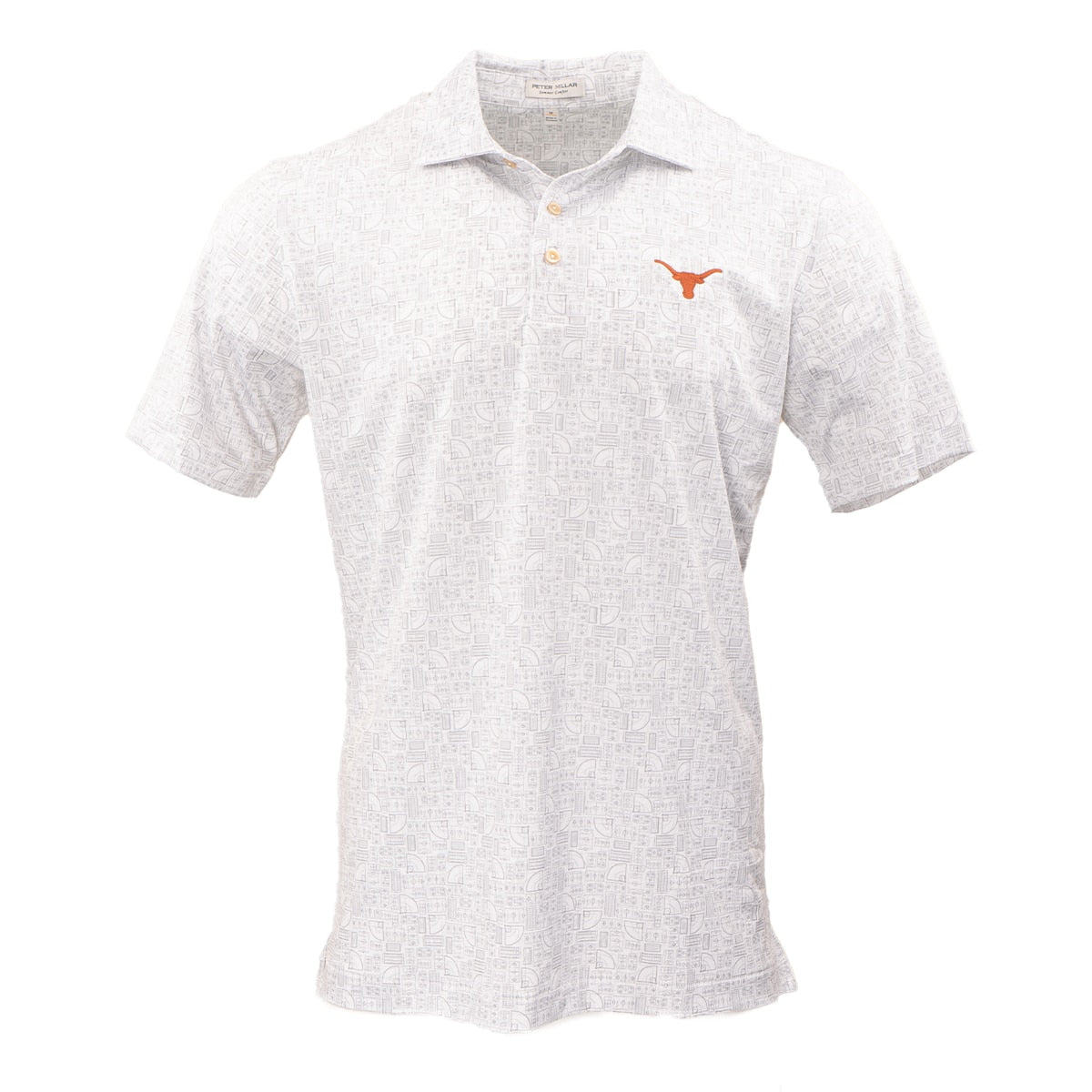 Peter Millar Texas Longhorns Out Of Bounds Performance Polo