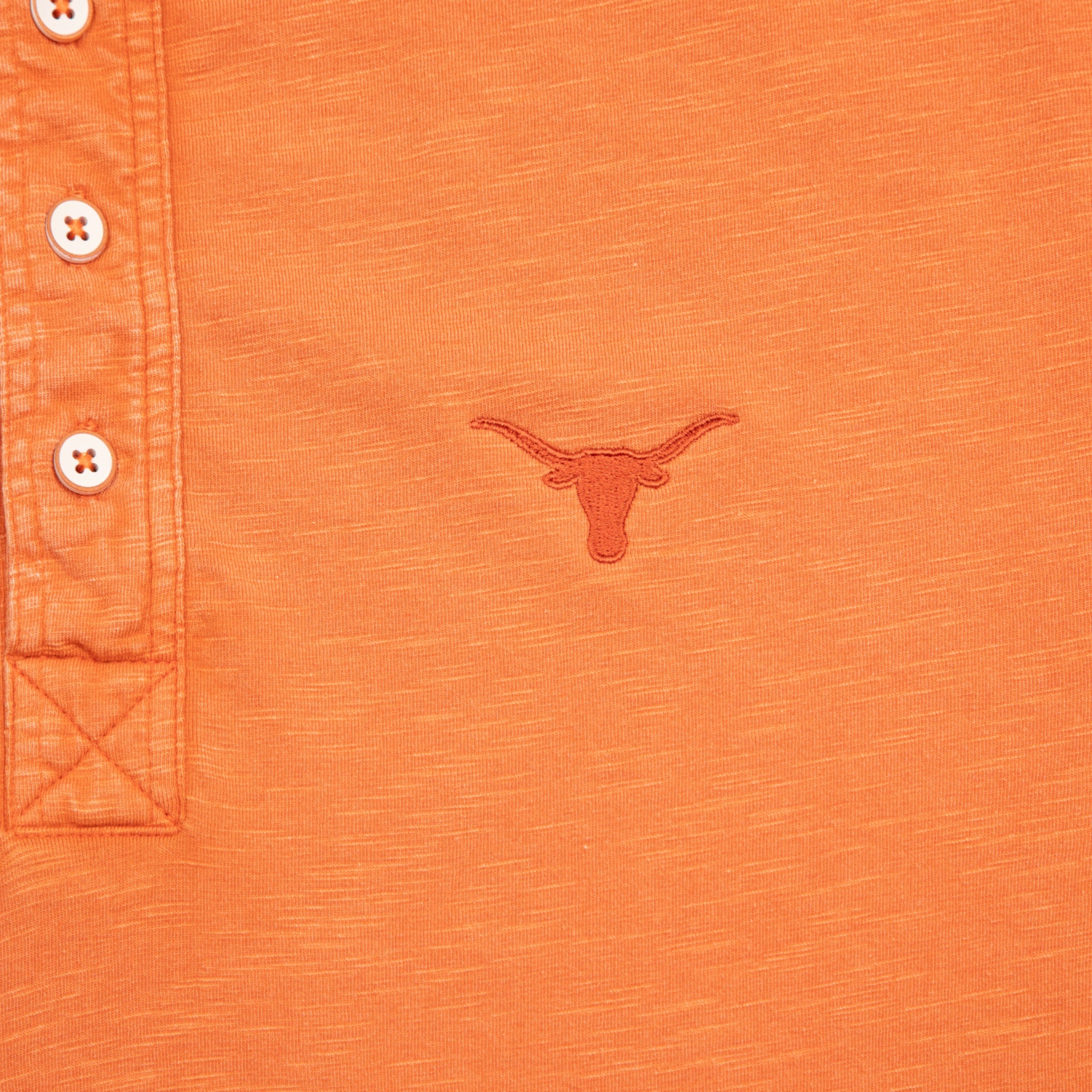 Johnnie-O Texas Longhorns Garment Dyed Coastal Wash Polo