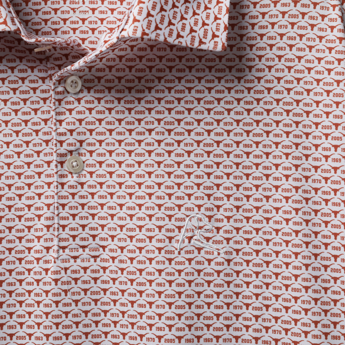 Rhoback Texas Longhorns National Titles Polo