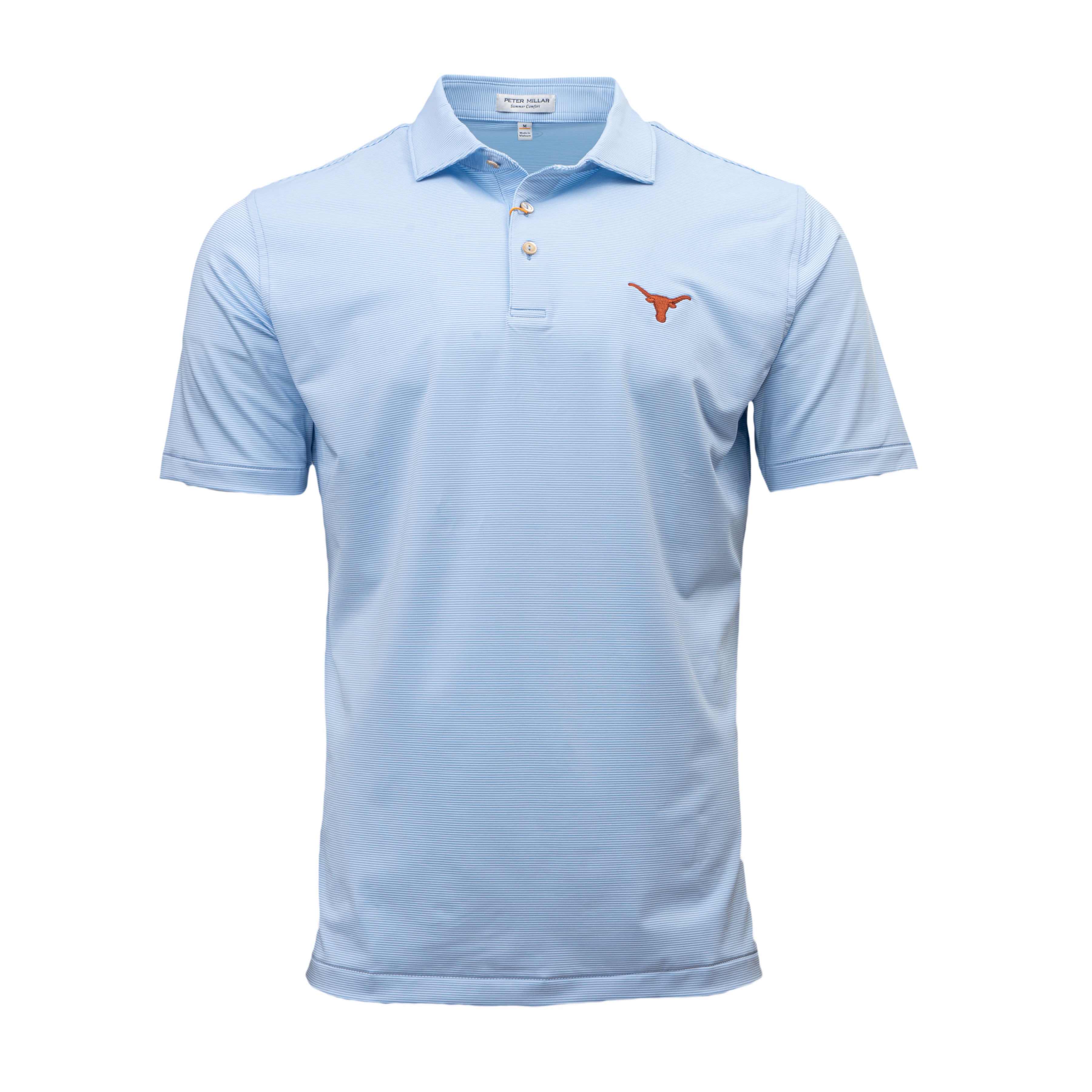 Peter Millar Texas Longhorns Jubilee Stripe Stretch Polo