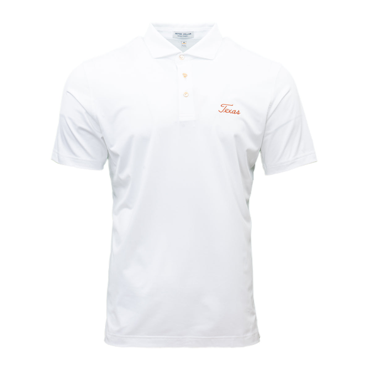 Peter Millar Texas Script Solid Performance Polo