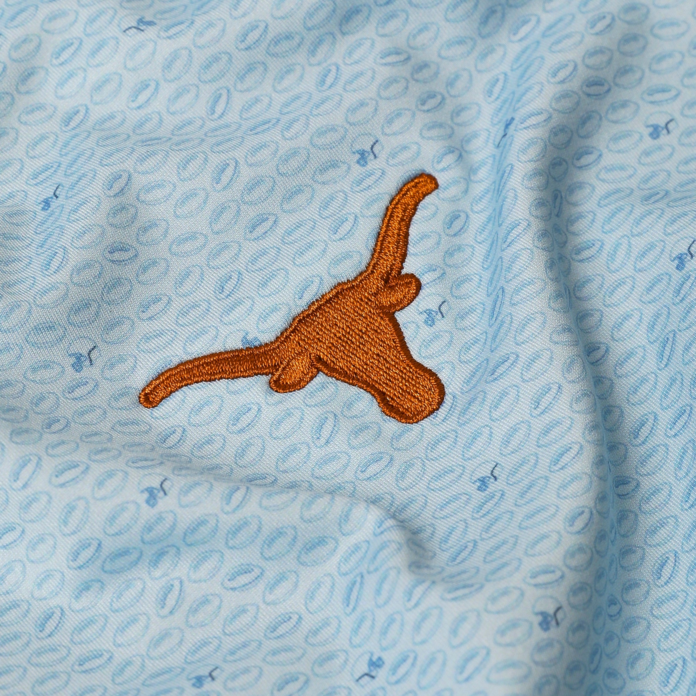 Peter Millar Texas Longhorns On The Ball Jersey Polo