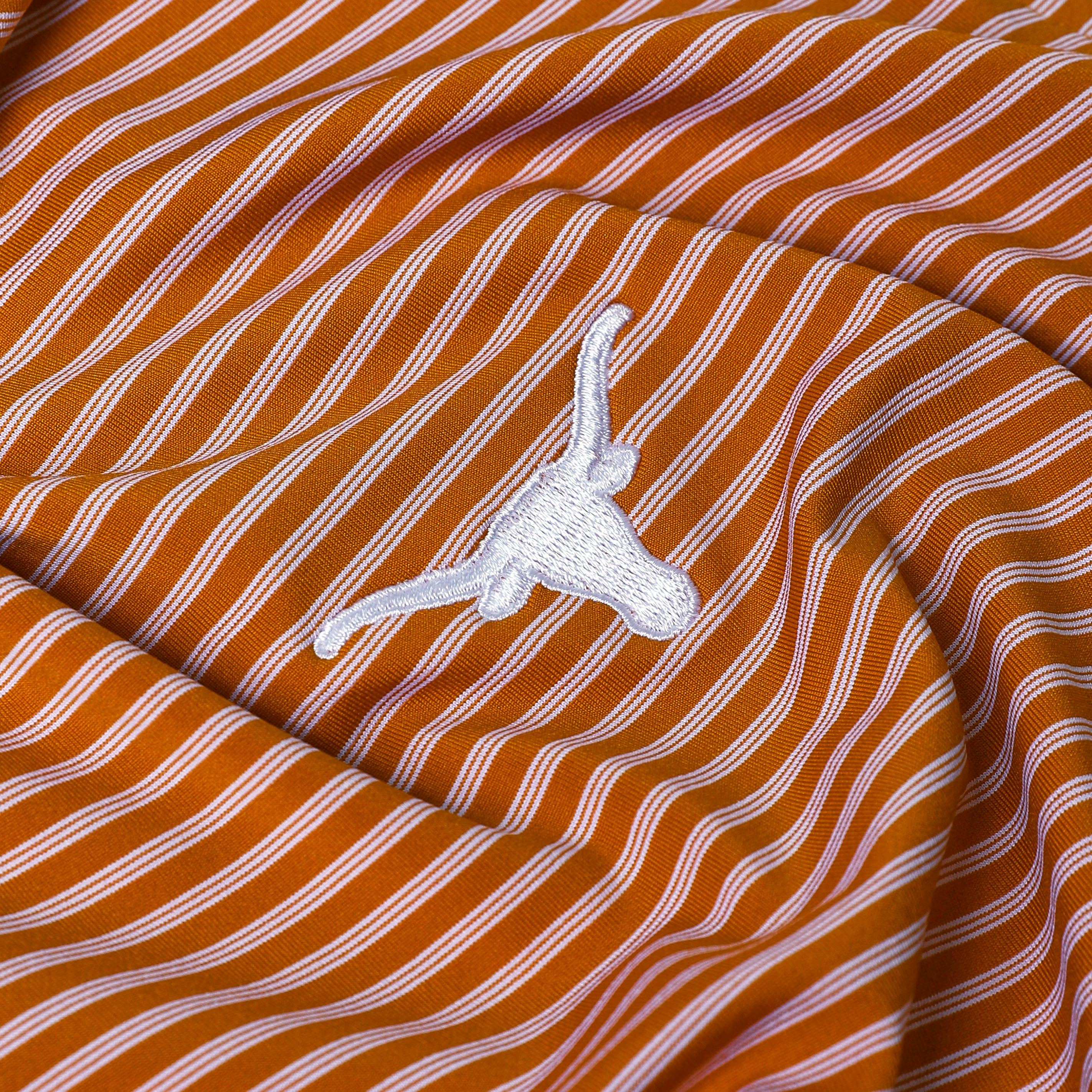 Peter Millar Texas Longhorns Tiebreaker Performance Jersey Polo Burnt Orange