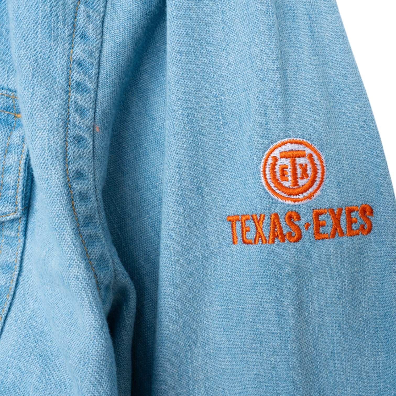 Texas Exes Denim Dress Shirt