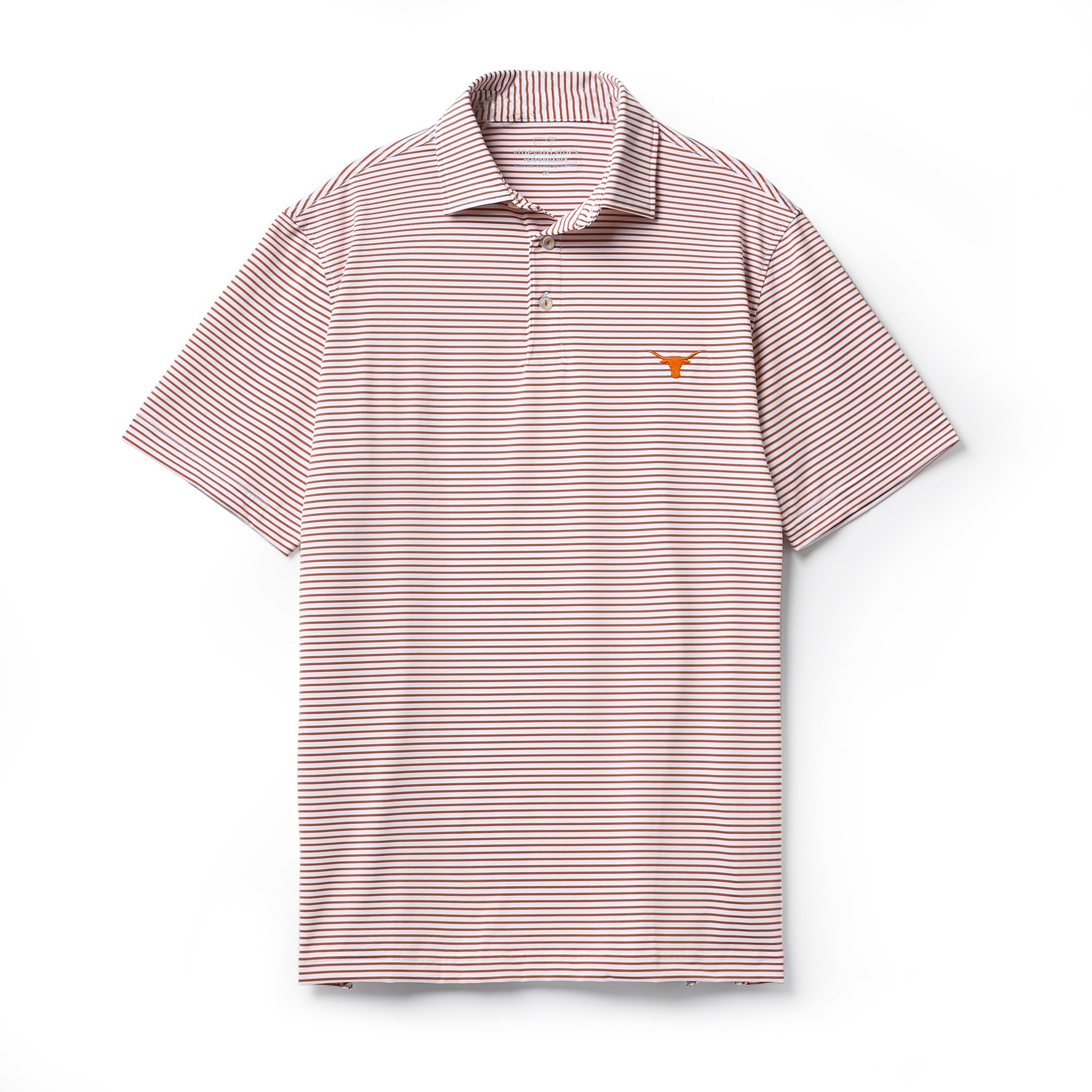 Vineyard Vines Texas Longhorns Bradley Polo Burnt Orange