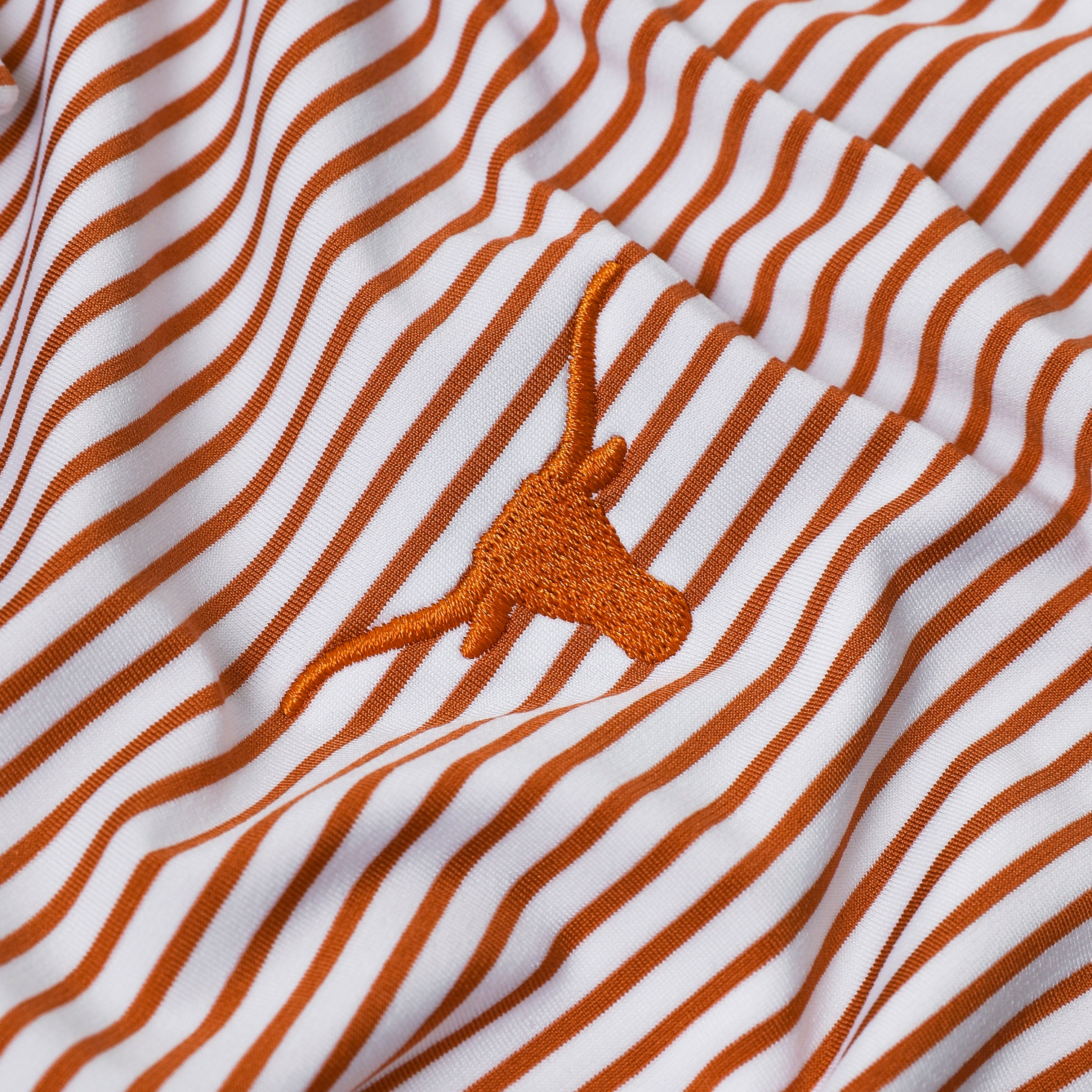 Vineyard Vines Texas Longhorns Bradley Polo Burnt Orange