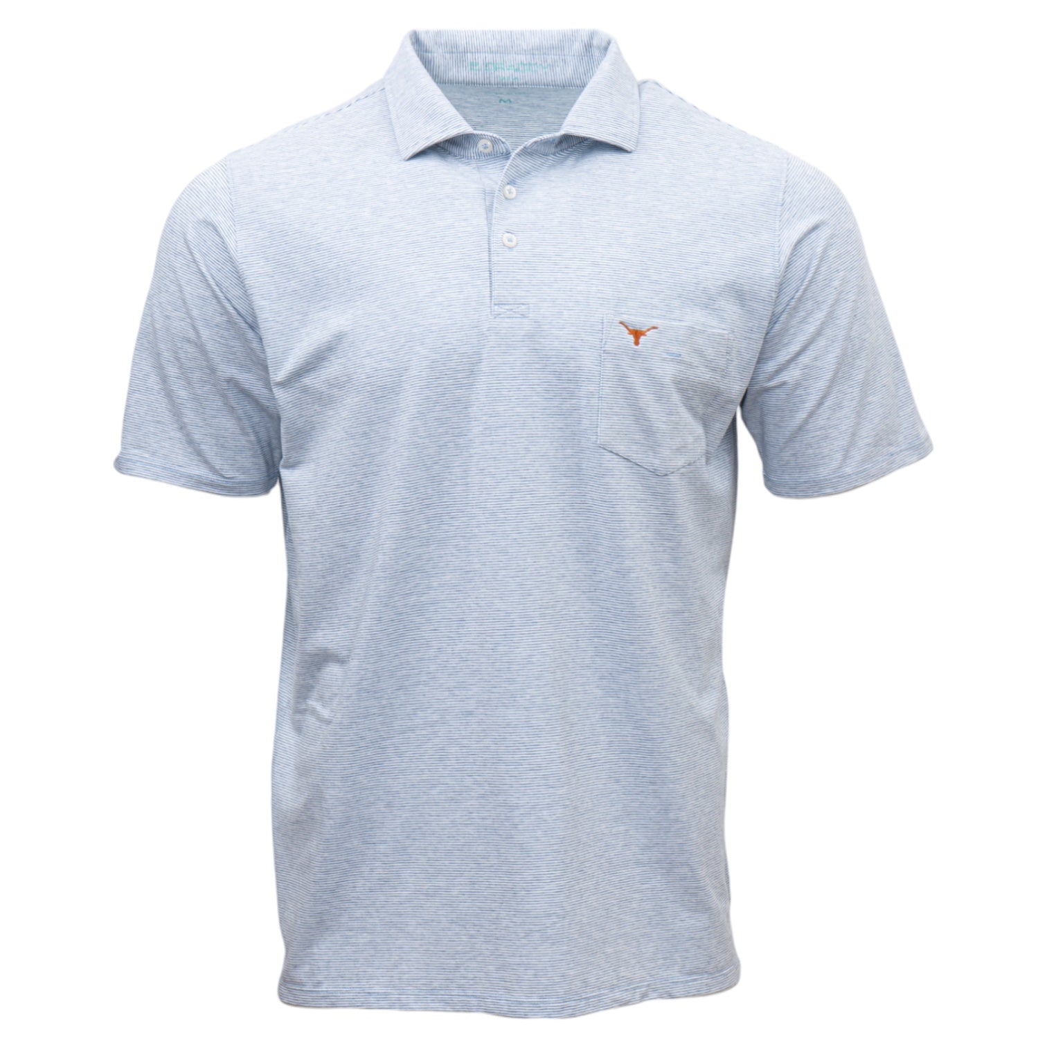 B Draddy Texas Longhorns Vin Cotton Polo