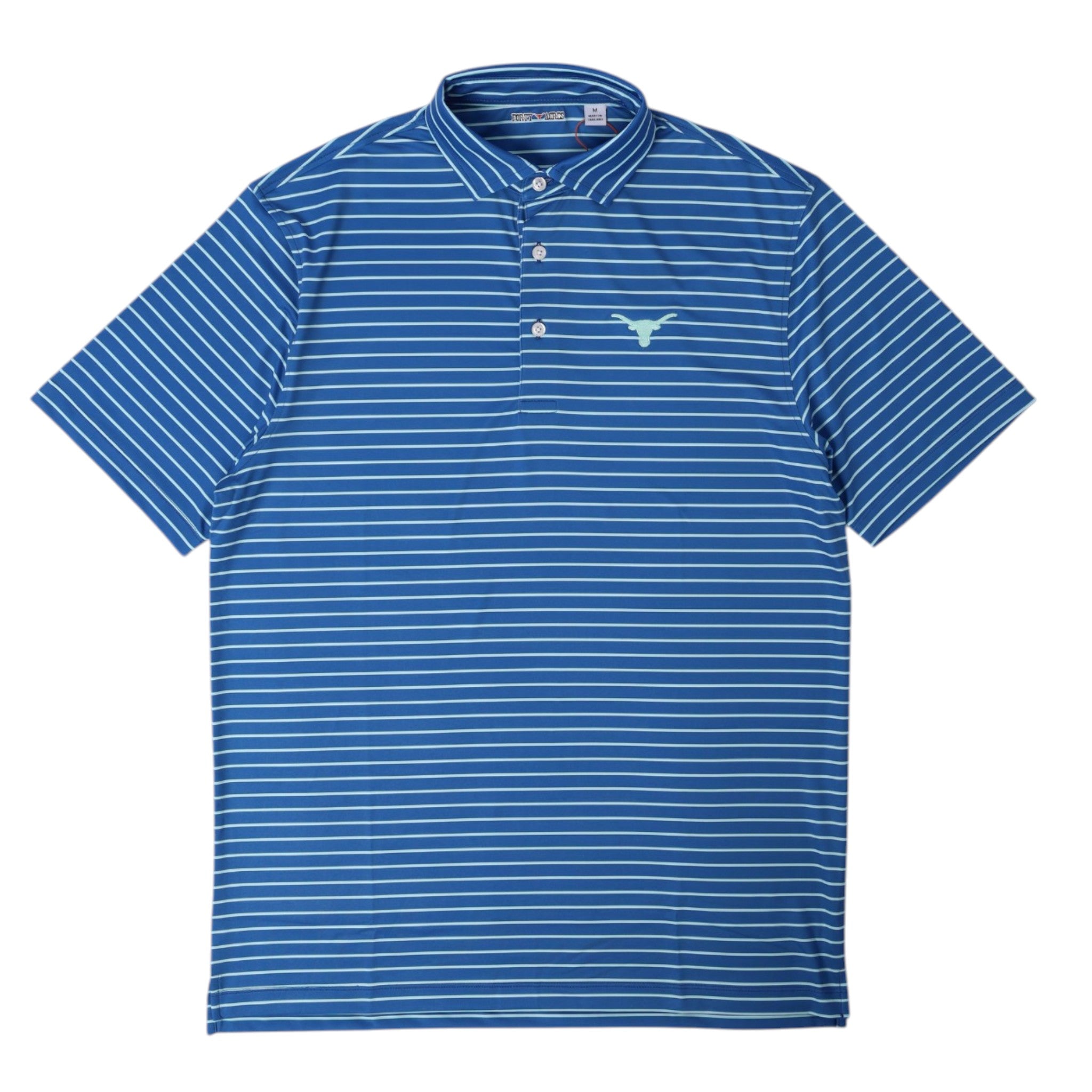 Forty Acres Texas Longhorns Ballard Stripe Polo