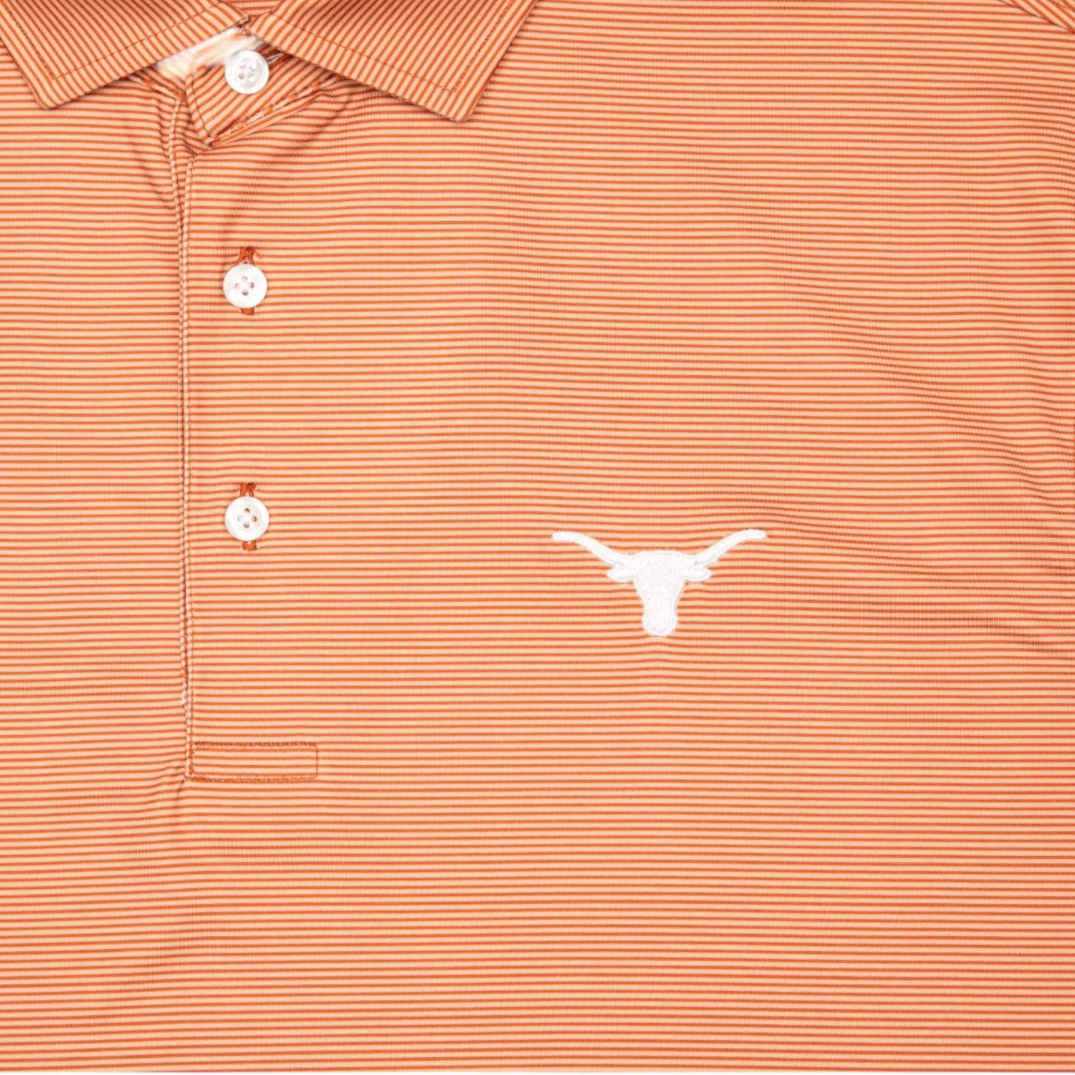 Forty Acres Texas Longhorns Tonal Stripe Polo