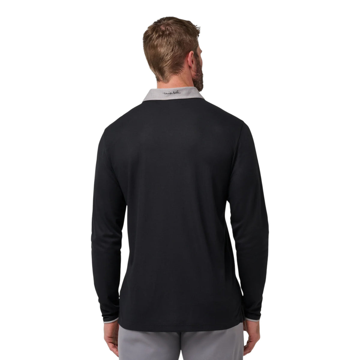 TravisMathew Texas Longhorns Varsity Vintage Long Sleeve Polo
