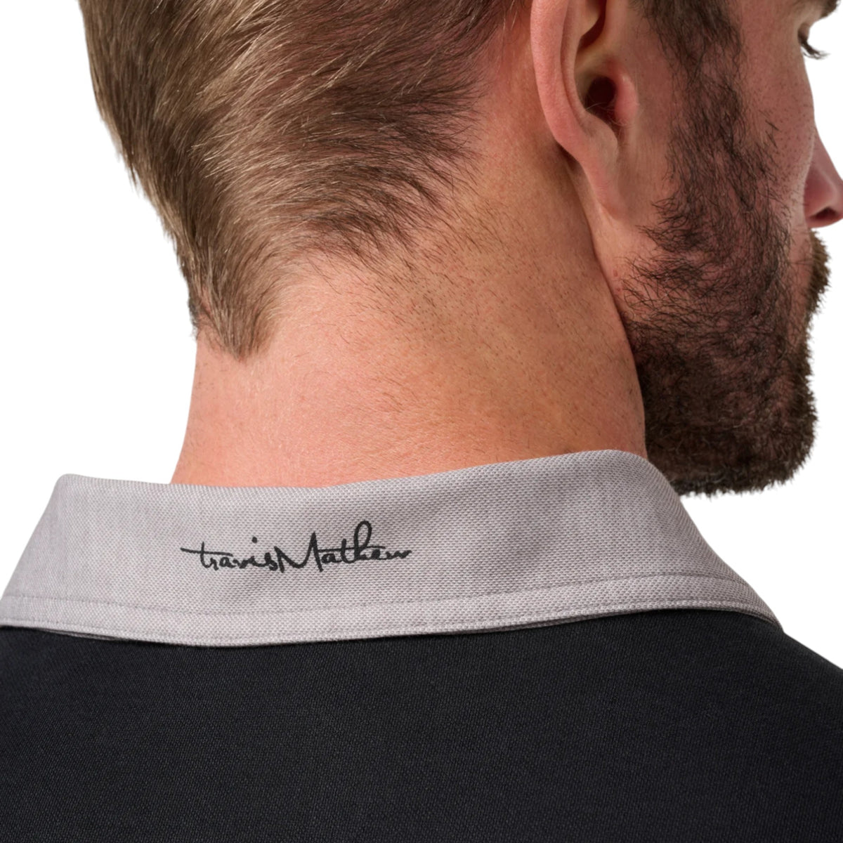 TravisMathew Texas Longhorns Varsity Vintage Long Sleeve Polo