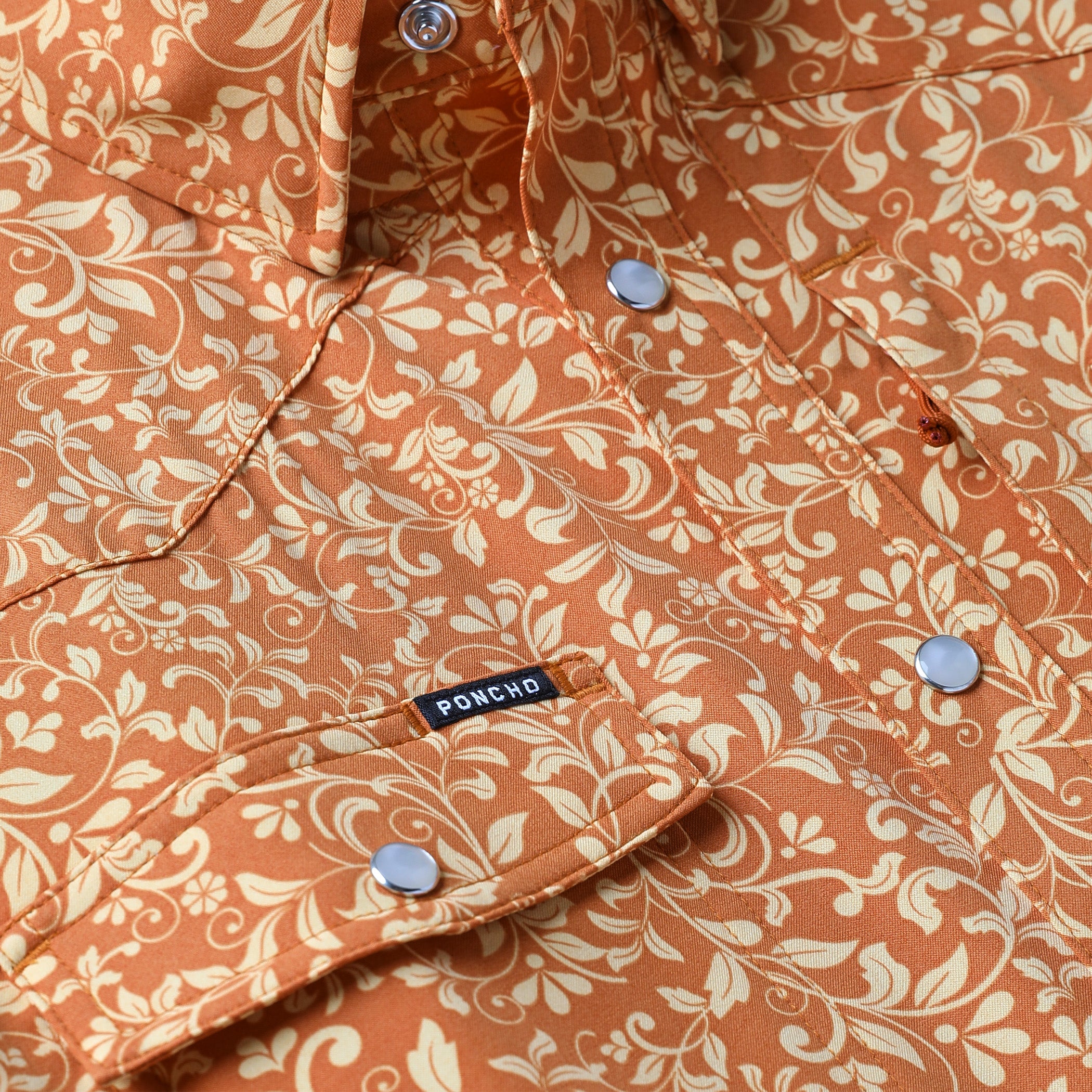 Poncho The Occupy Left Field Western Regular Fit Dress Shirt