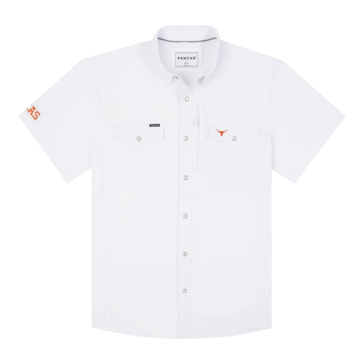 Poncho Texas Longhorns The Stay Late Western Regular Fit Dress Shirt