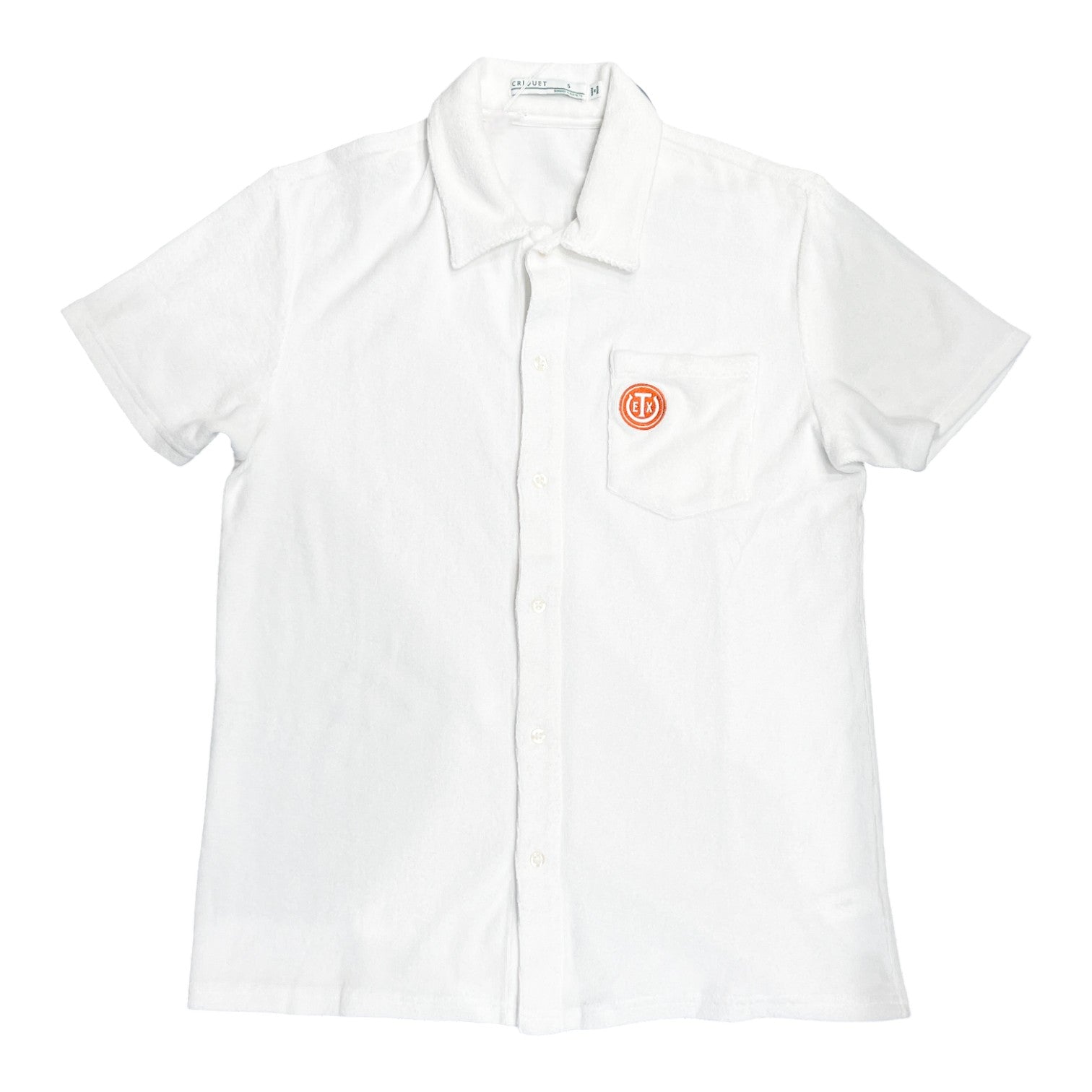 Texas Exes Terrycloth Button Down Polo