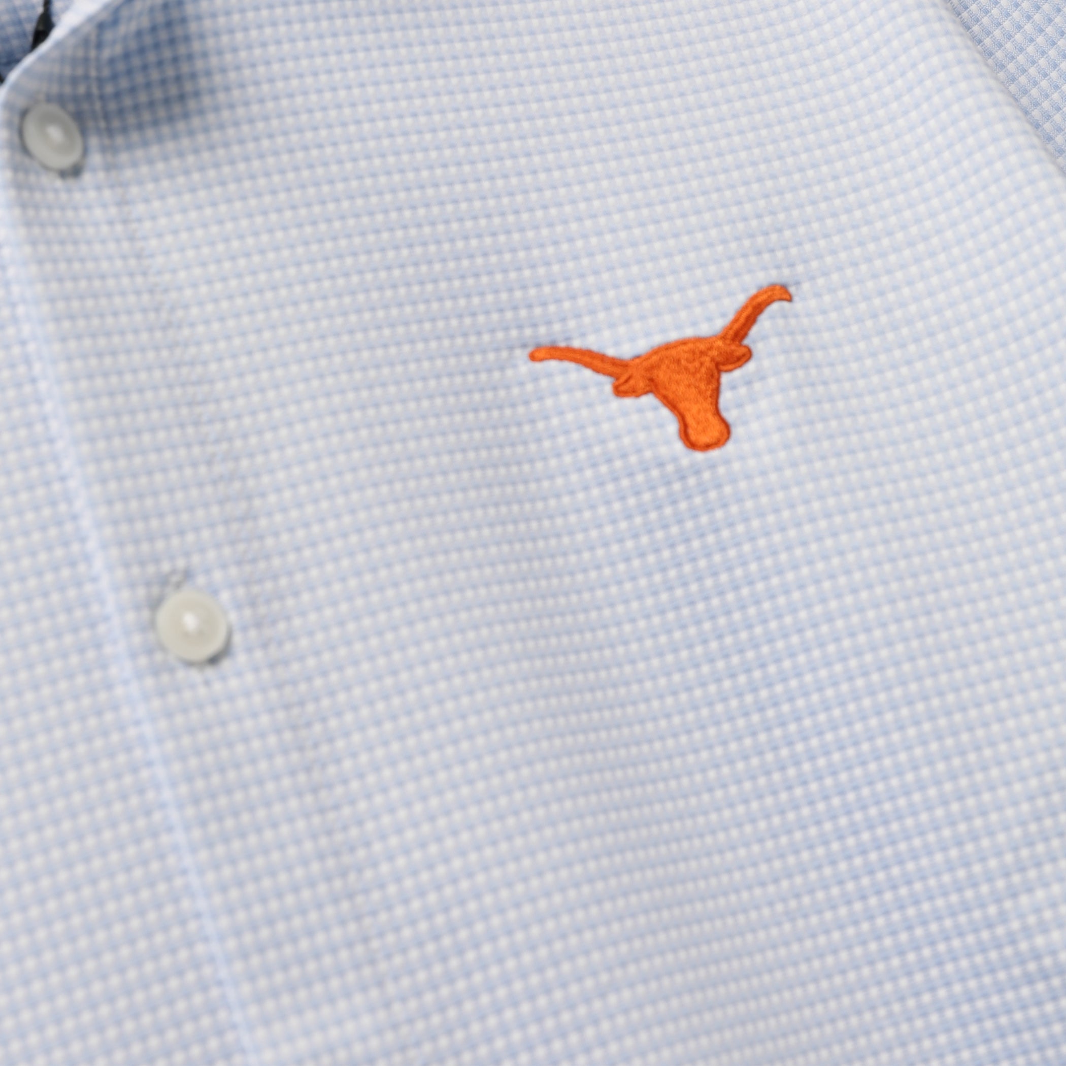 Mizzen+Main Texas Longhorns Halyard Oxford Trim Fit Dress Shirt