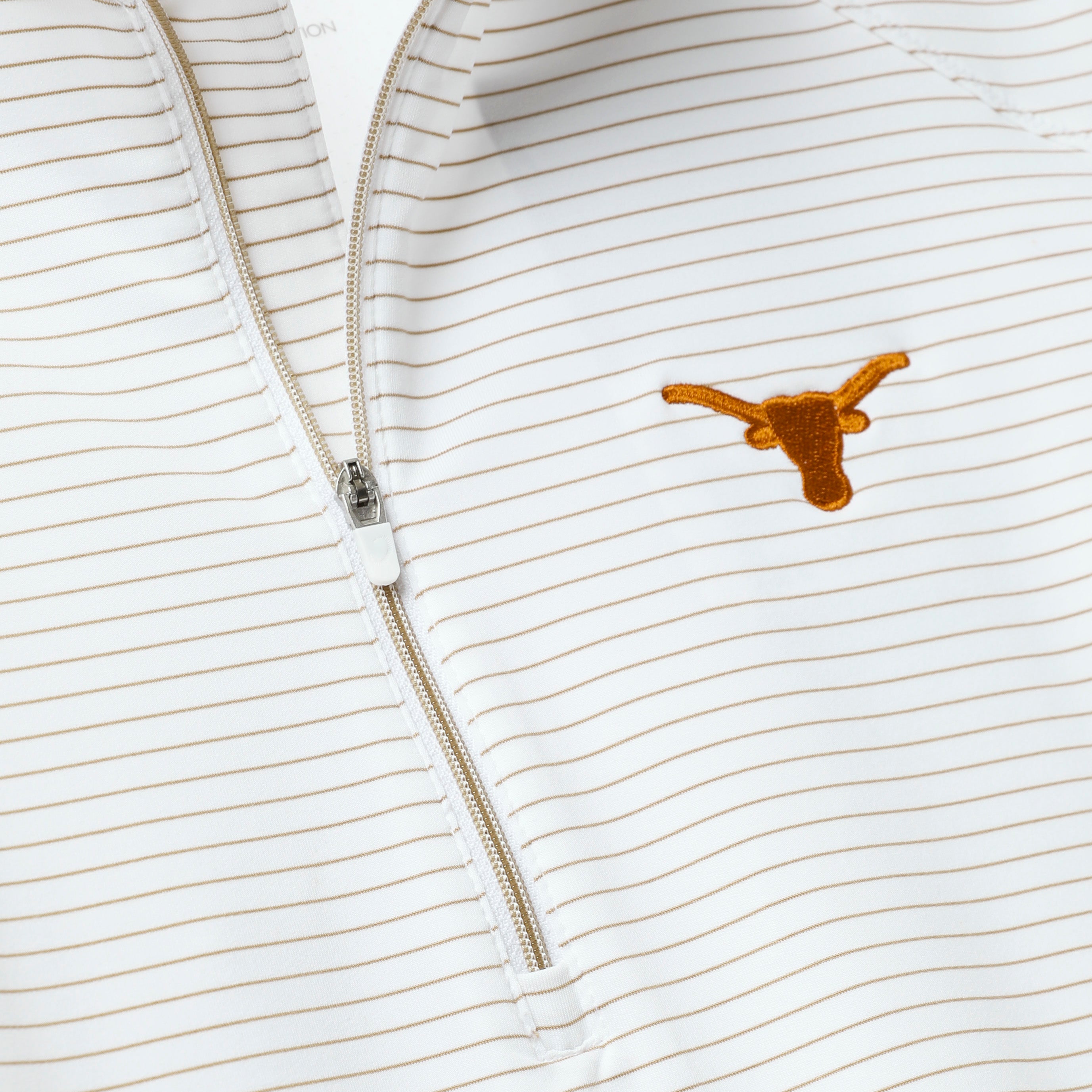 Zero Restriction Texas Longhorns Ranae Mock Quarter Zip