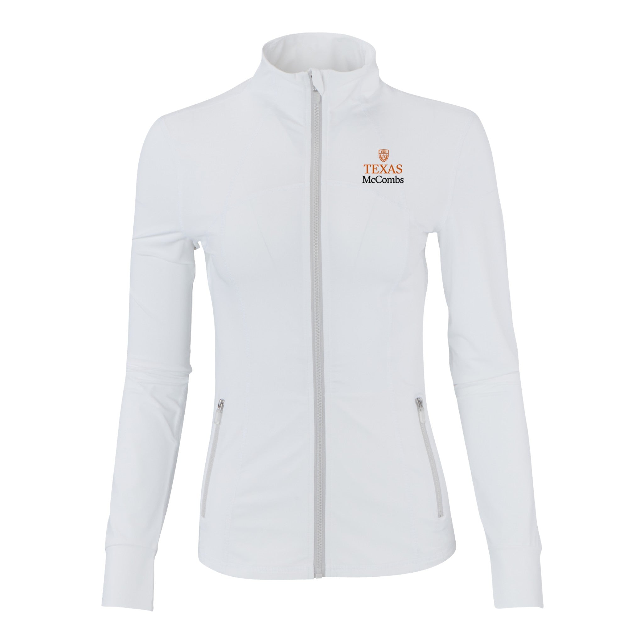 Forty Acres University of Texas Ladies McCombs Ecotec Full Zip Jacket
