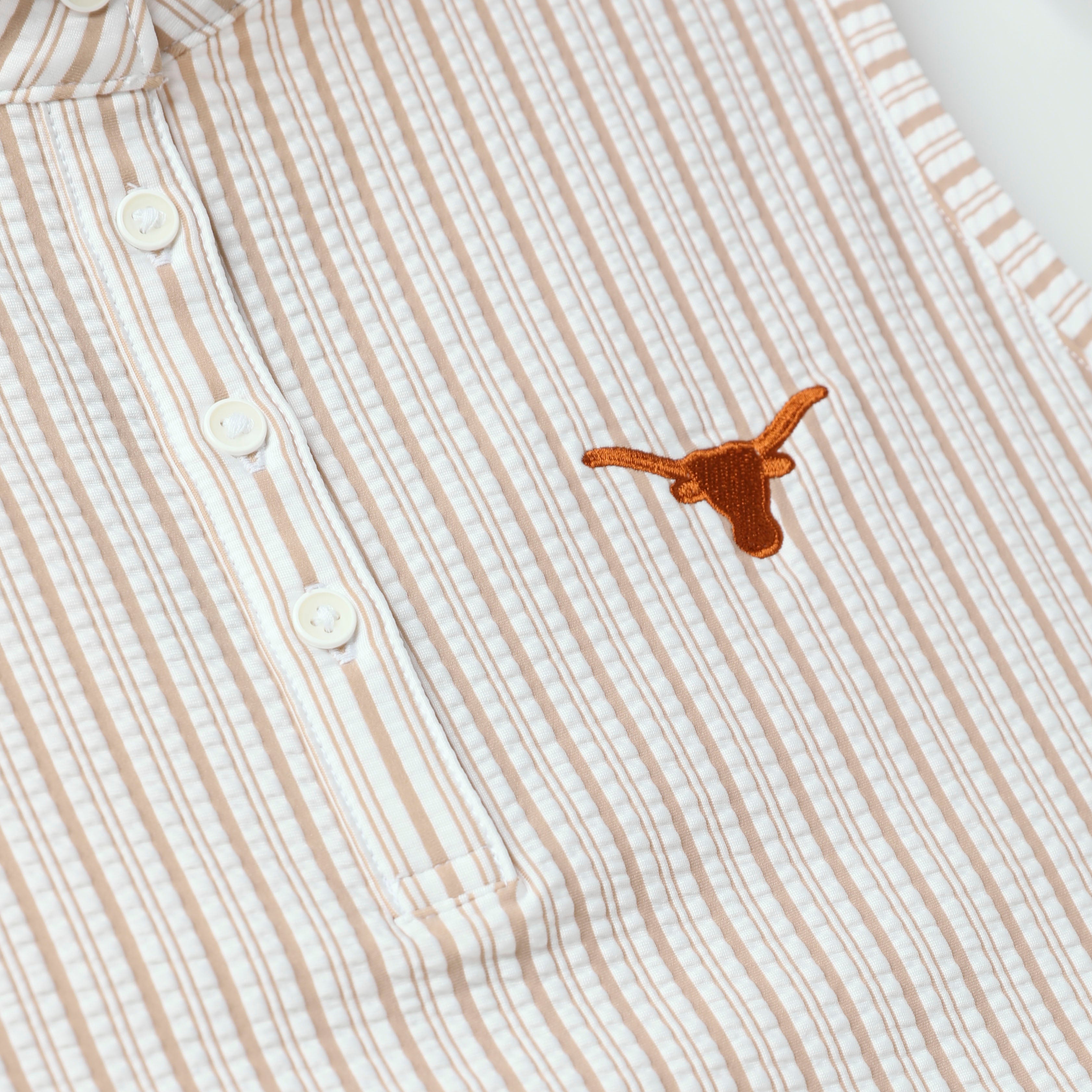 Fairway & Greene Texas Longhorns Farrah Sleeveless Polo