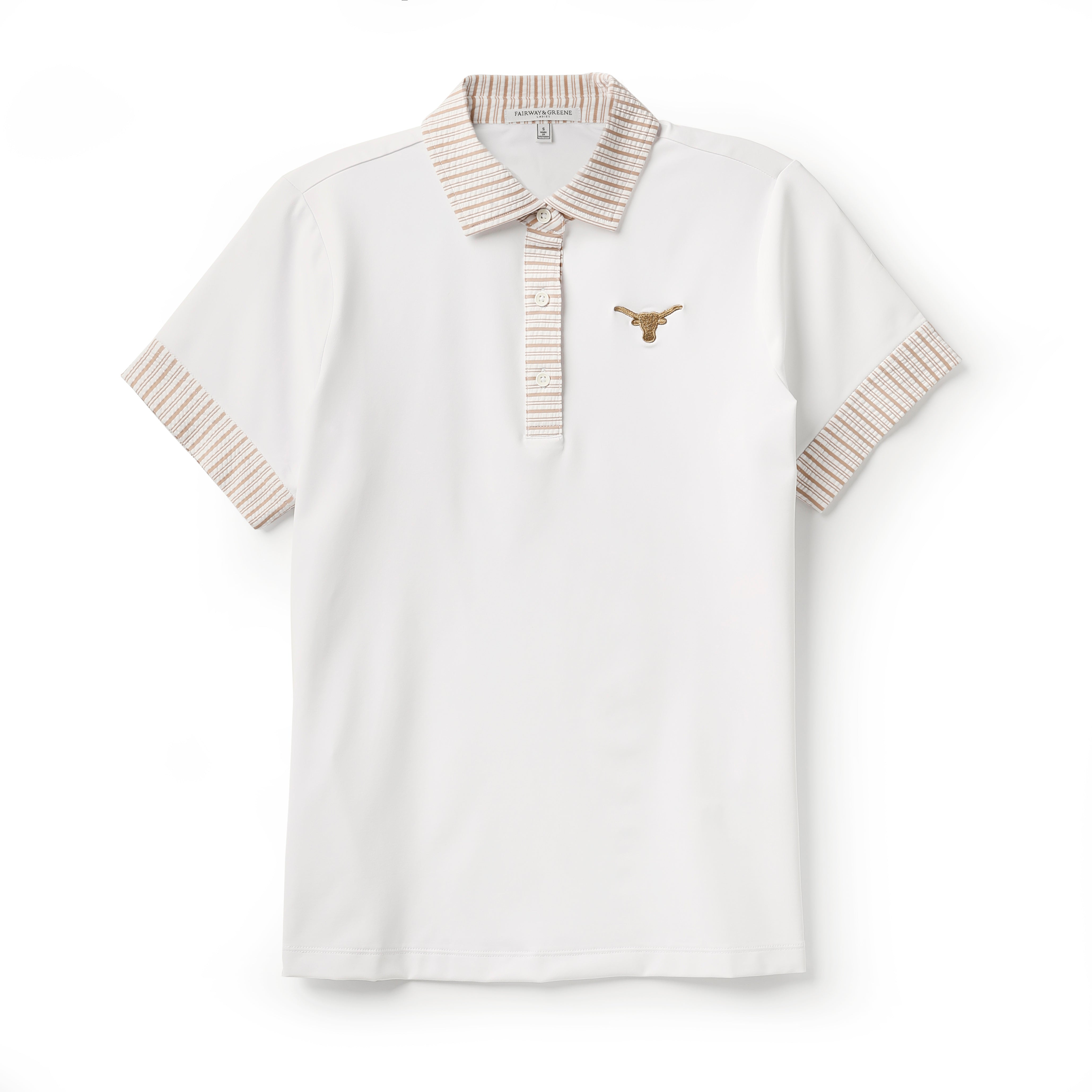 Fairway & Greene Texas Longhorns Faith Polo