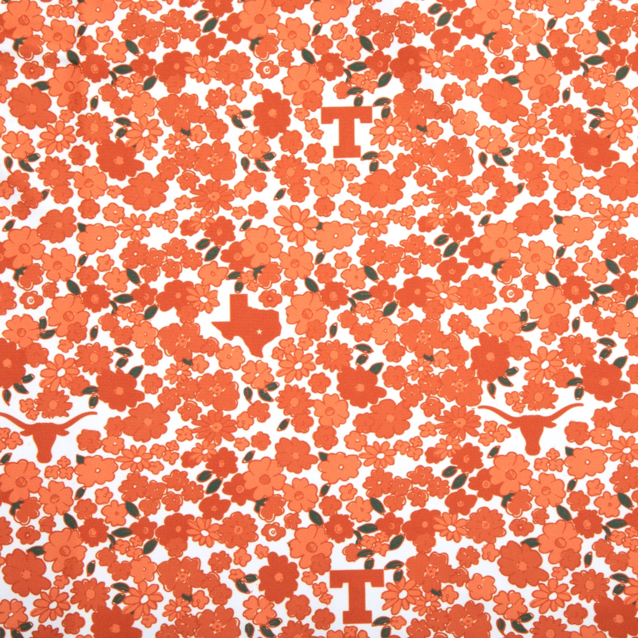 Texas Longhorns Bryce Tailgate Poppies Sleeveless Polo